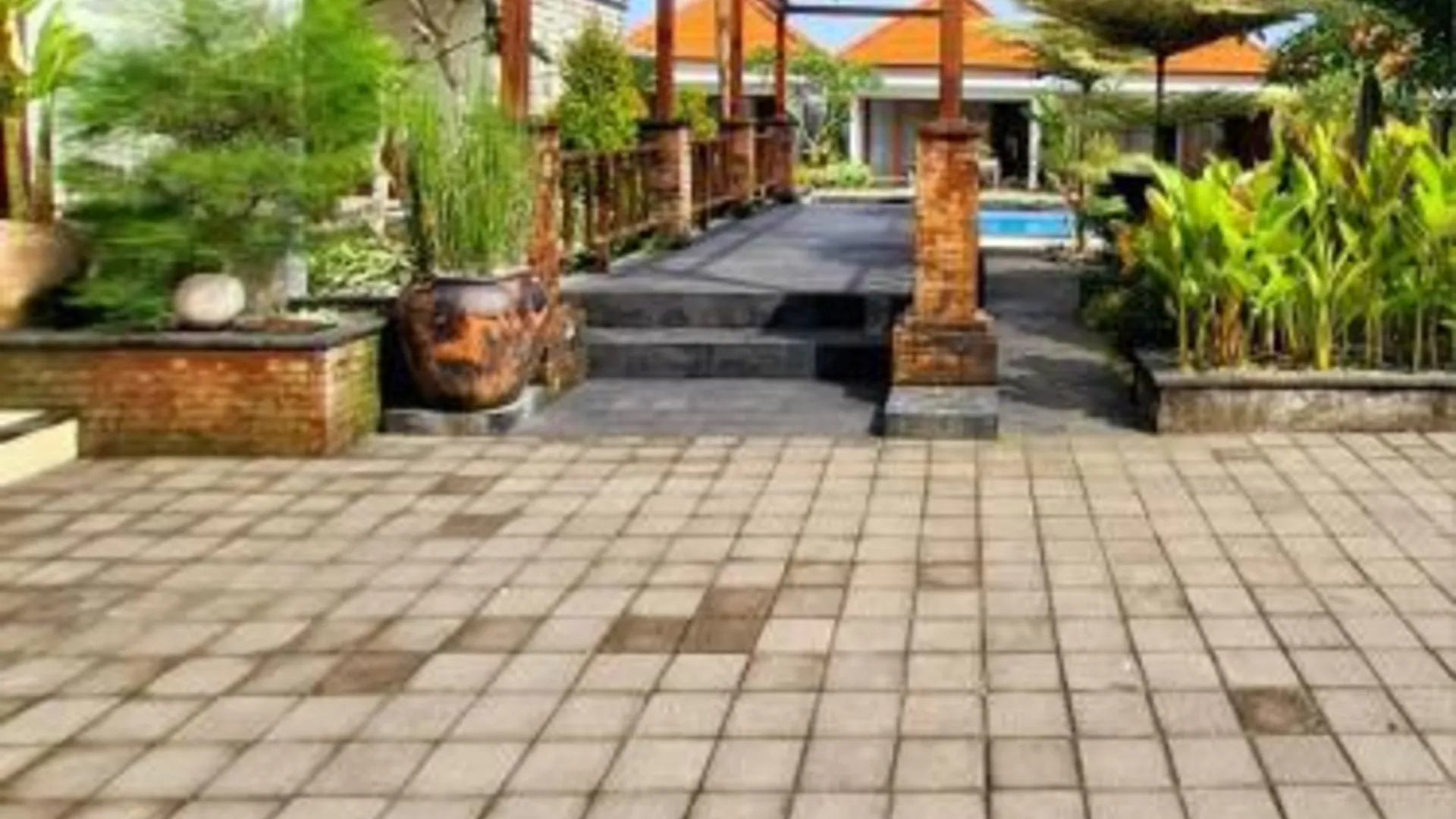 발리 AJ Guest House 3성급 호텔 레스토랑