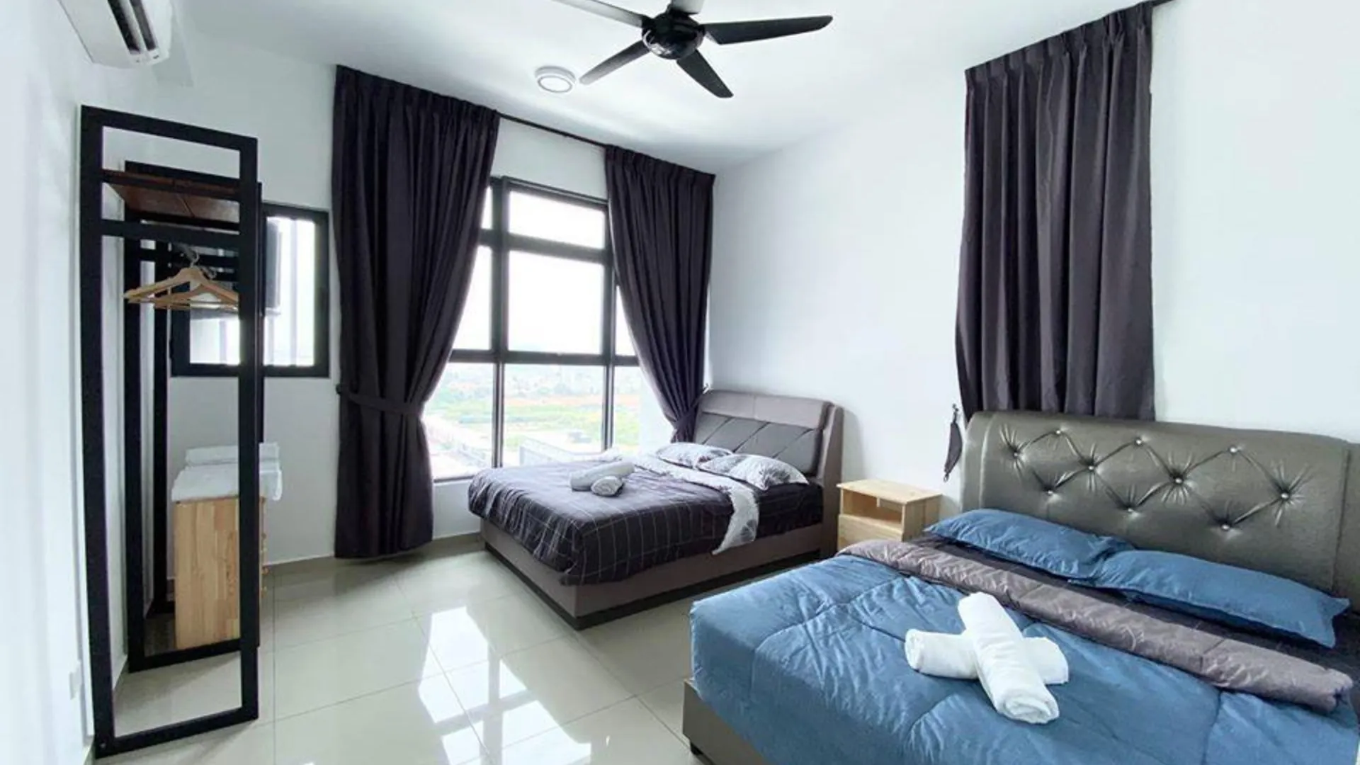 말라카 말라카 시내의 아파트먼트 (689m², 침실 1개, 프라이빗 욕실 1개) 4성급 싱글룸 전망