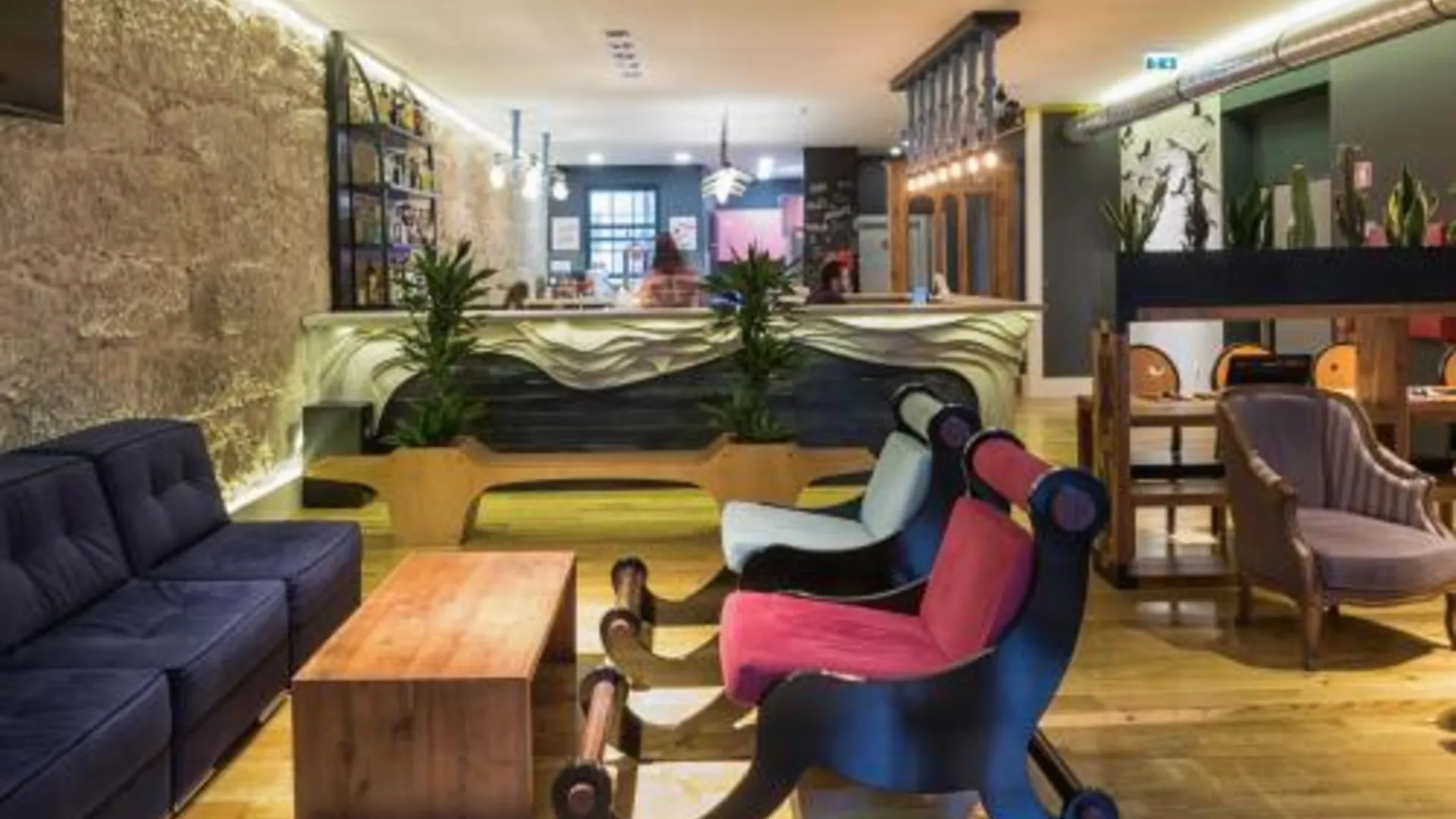 포르투 나이스 웨이 포르투 호스텔 2성급 호텔 로비