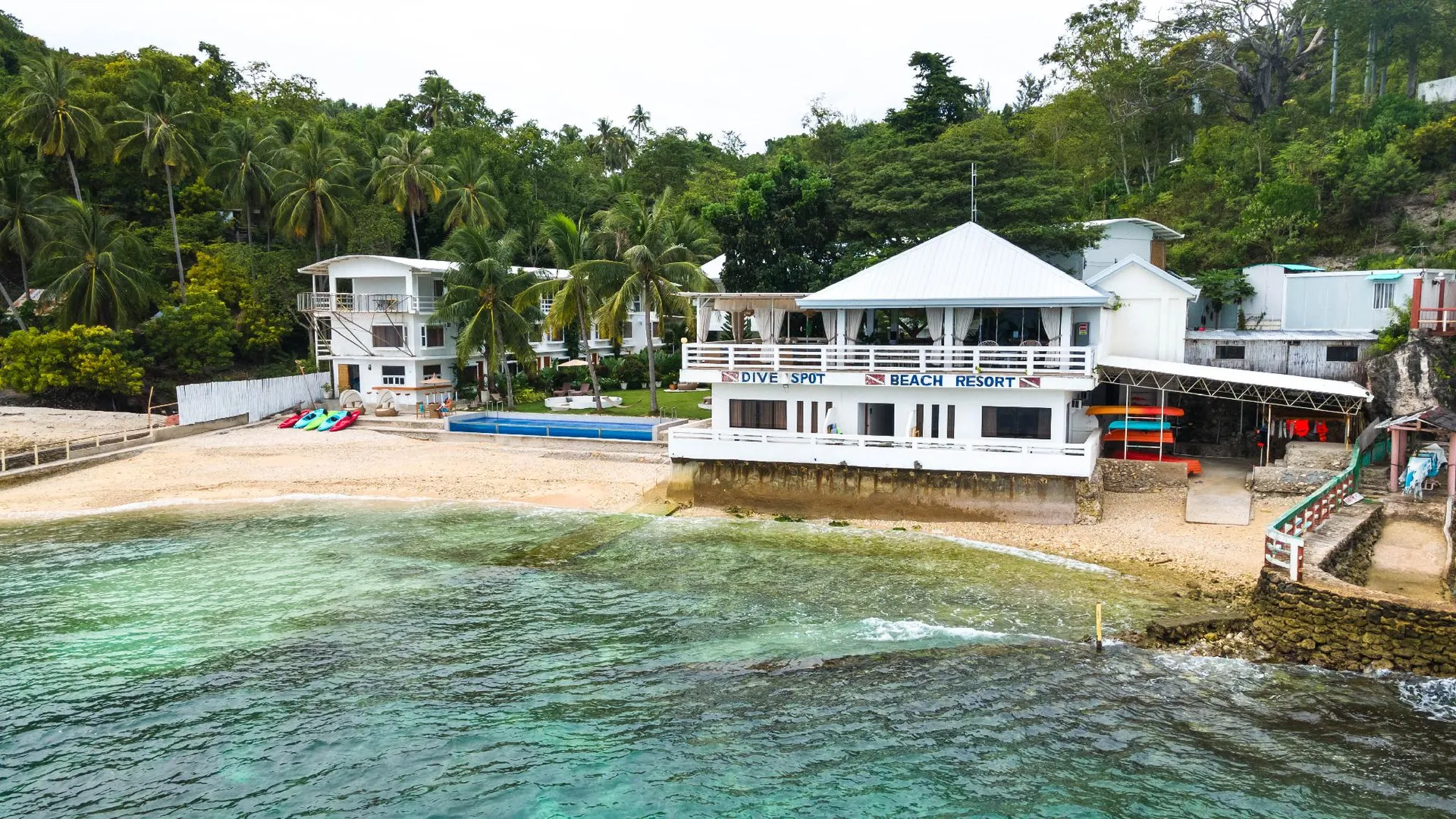 세부 세투 다이브스팟 앤 리조트 3성급 호텔 전망