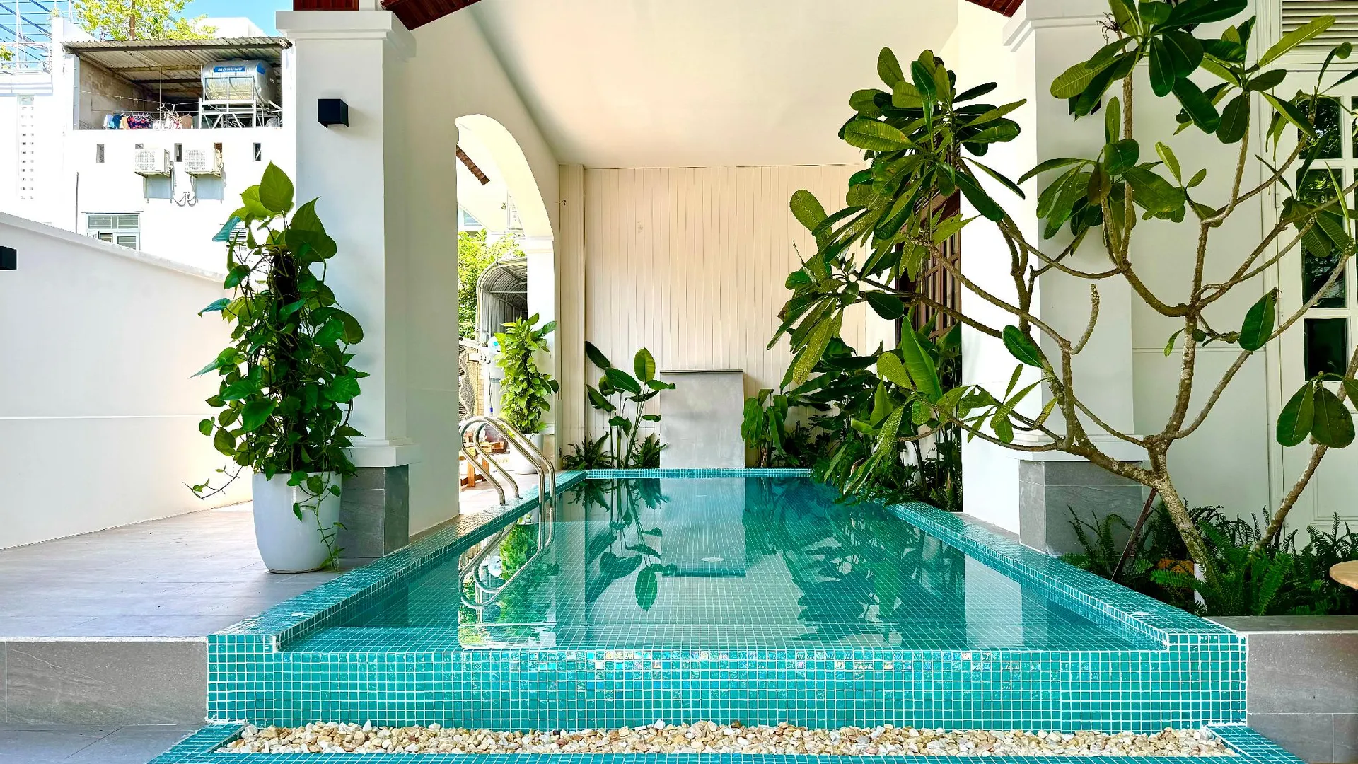 다낭 푸옥미의 빌라 (200m², 침실 5개, 프라이빗 욕실 5개) 3성급 싱글룸 객실