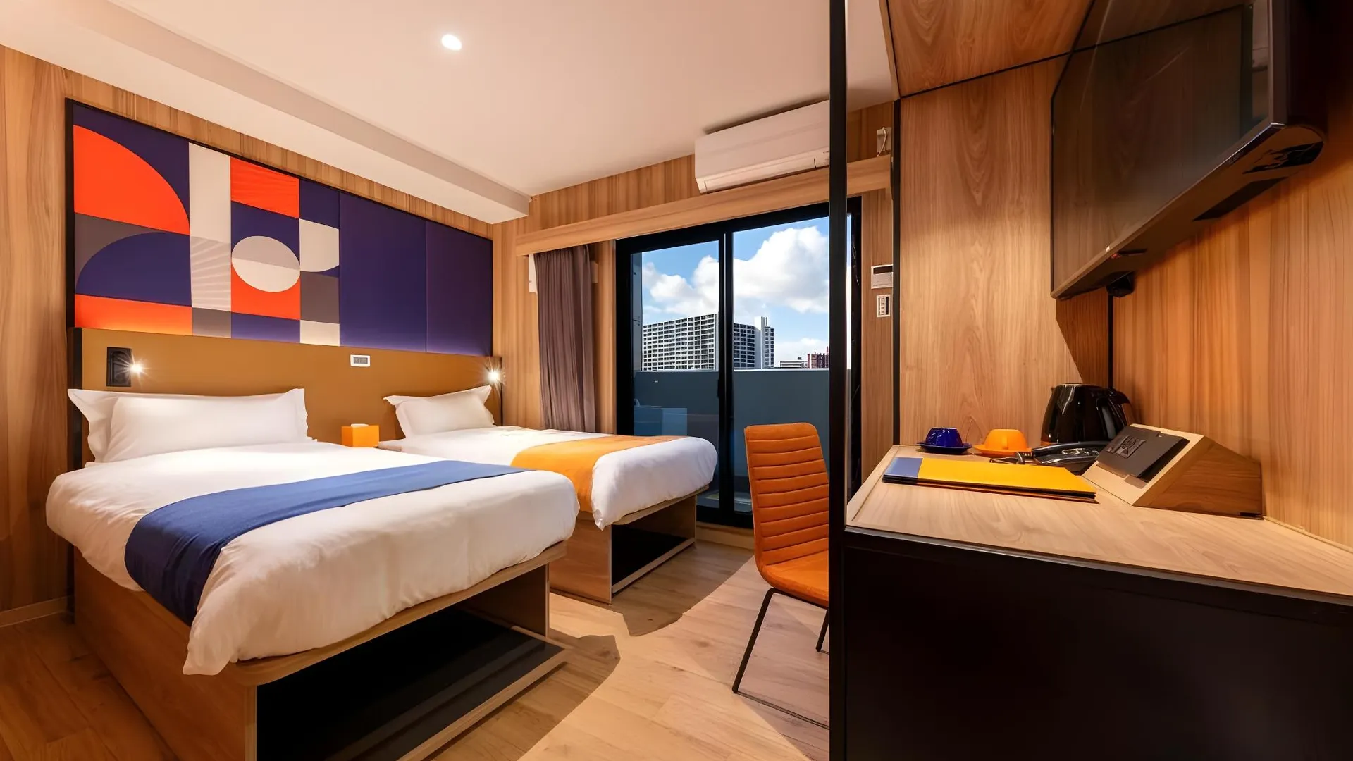 오사카 팝웨이 레지던스 텐노지 4성급 호텔 스위트룸