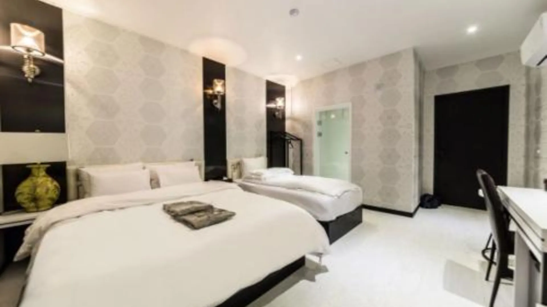 서울 강동 월 부띠끄 호텔 호텔 객실