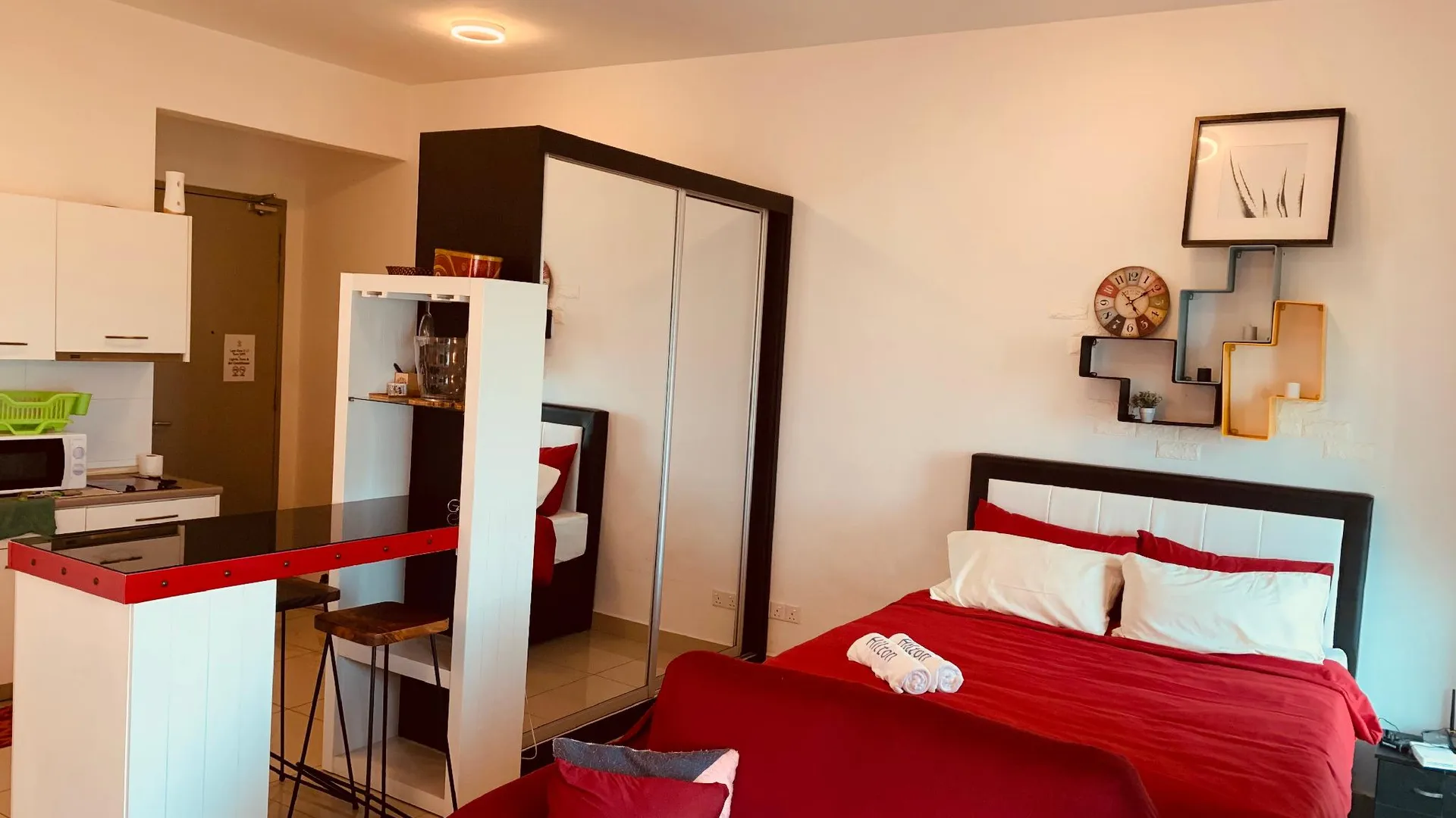 사이버자야 사이버자야의 스튜디오 아파트먼트 (50m², 프라이빗 욕실 1개) 2성급 싱글룸 스위트룸