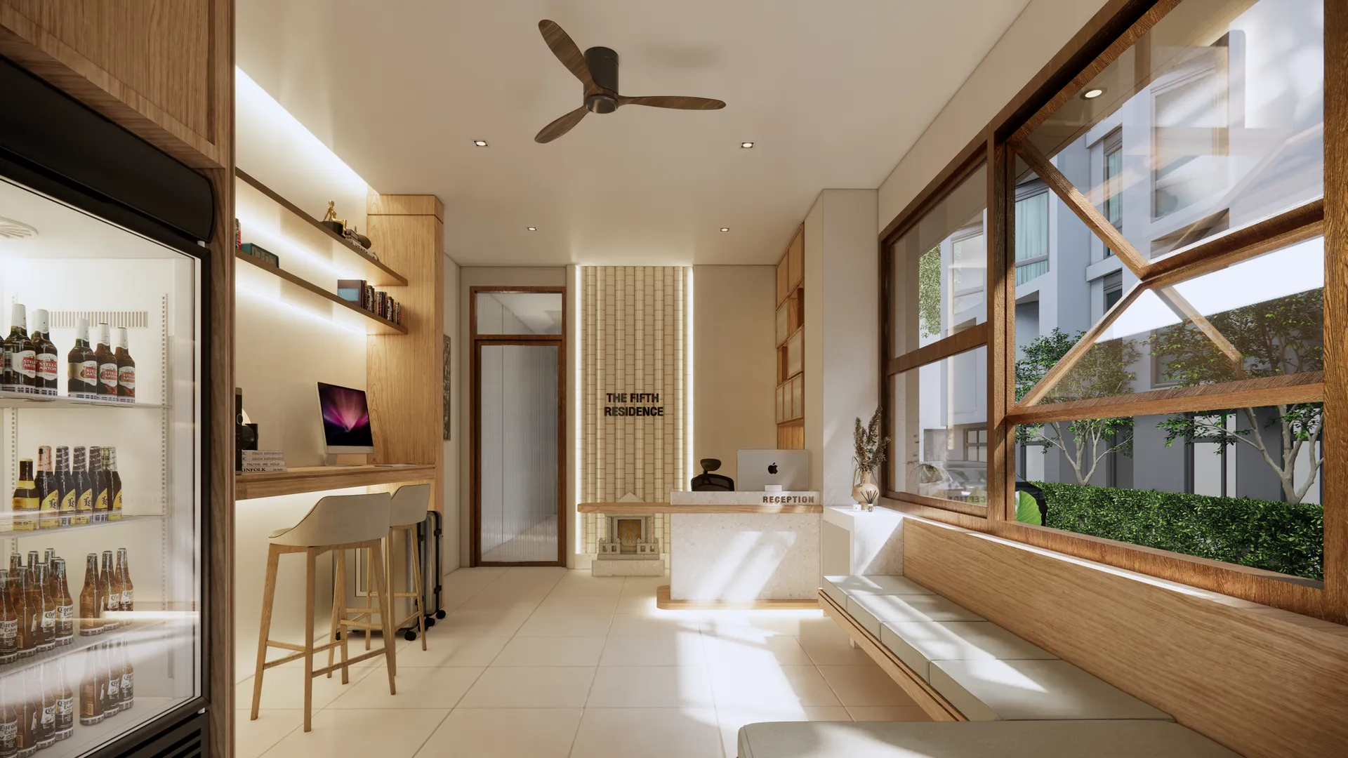 방콕 더 피프스 레지던스 호텔 3성급 호텔 객실