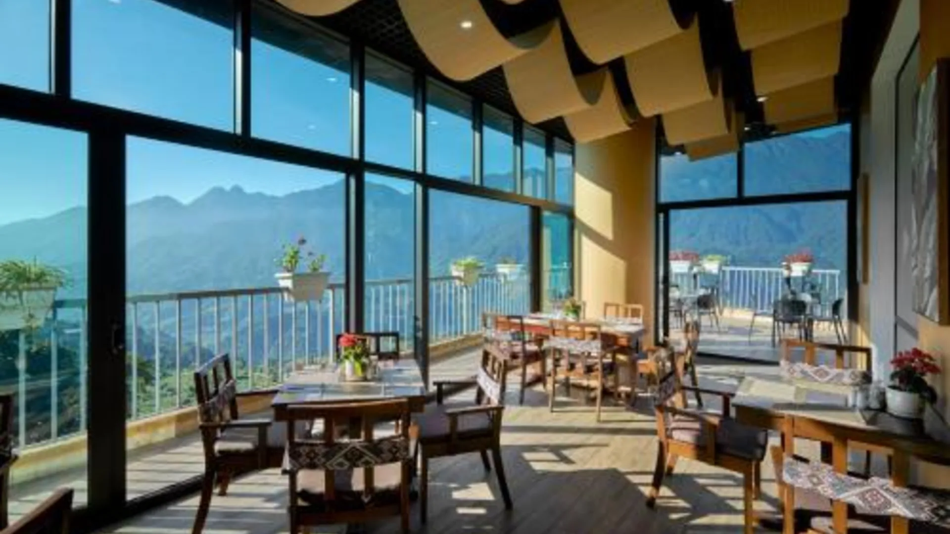 사파 어메이징 호텔 사파 4성급 호텔 레스토랑