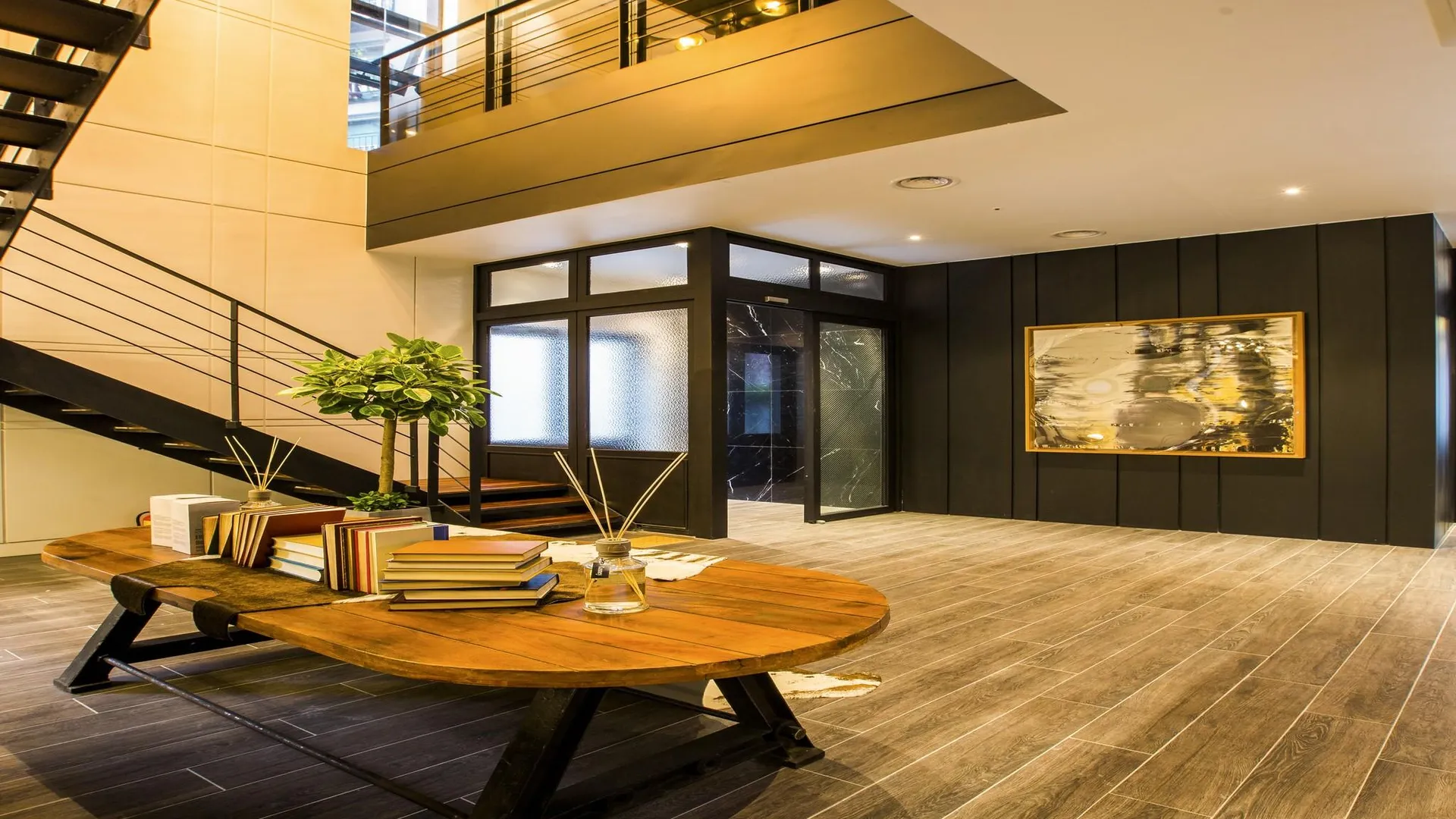 서울 뜨랑 블루 호텔 3성급 호텔 로비