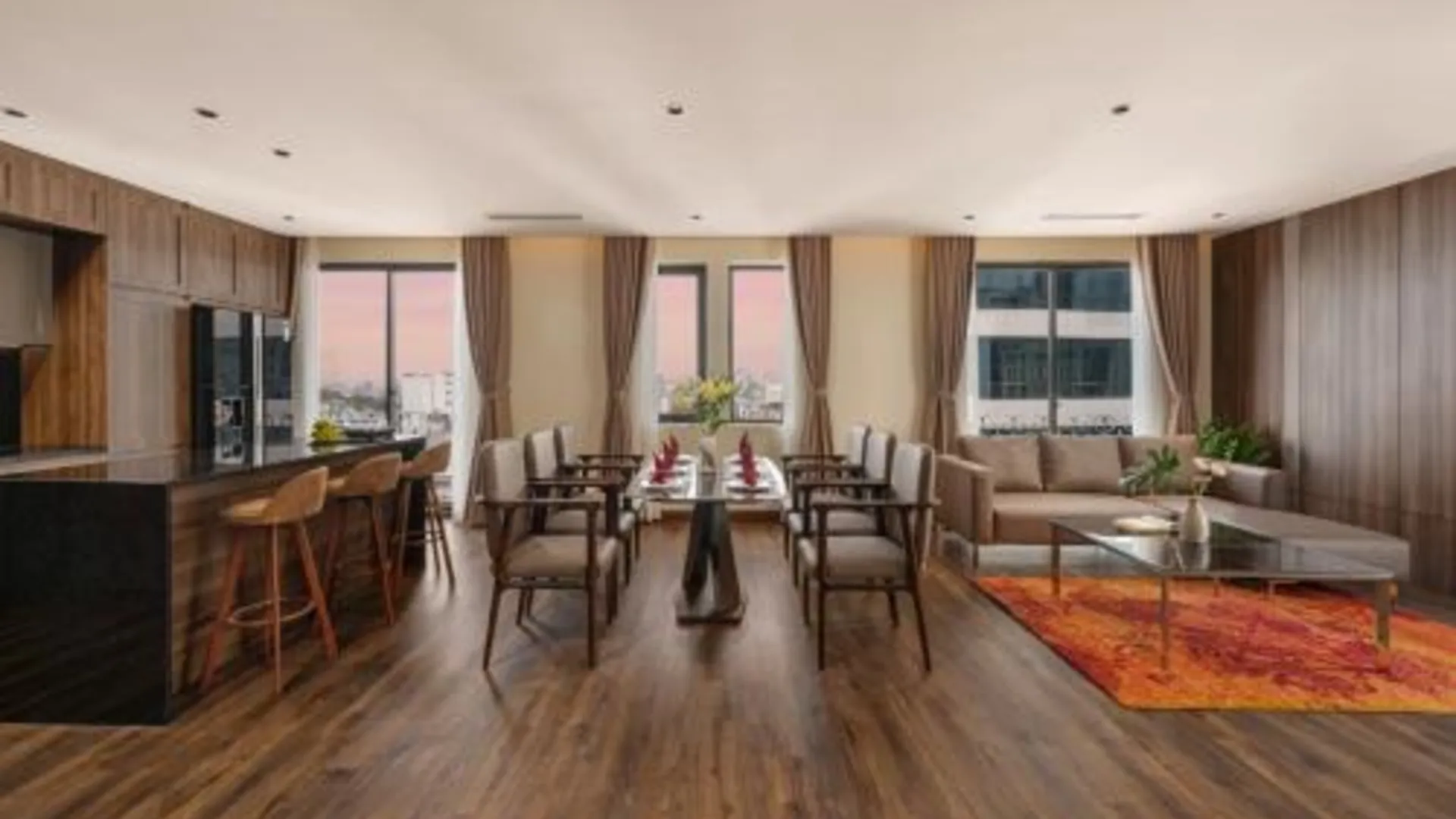 다낭 팔라쪼 럭셔리 호텔 앤 비스트로 - 센트럴 미케비치 워킹스트리트 4성급 호텔 수영장