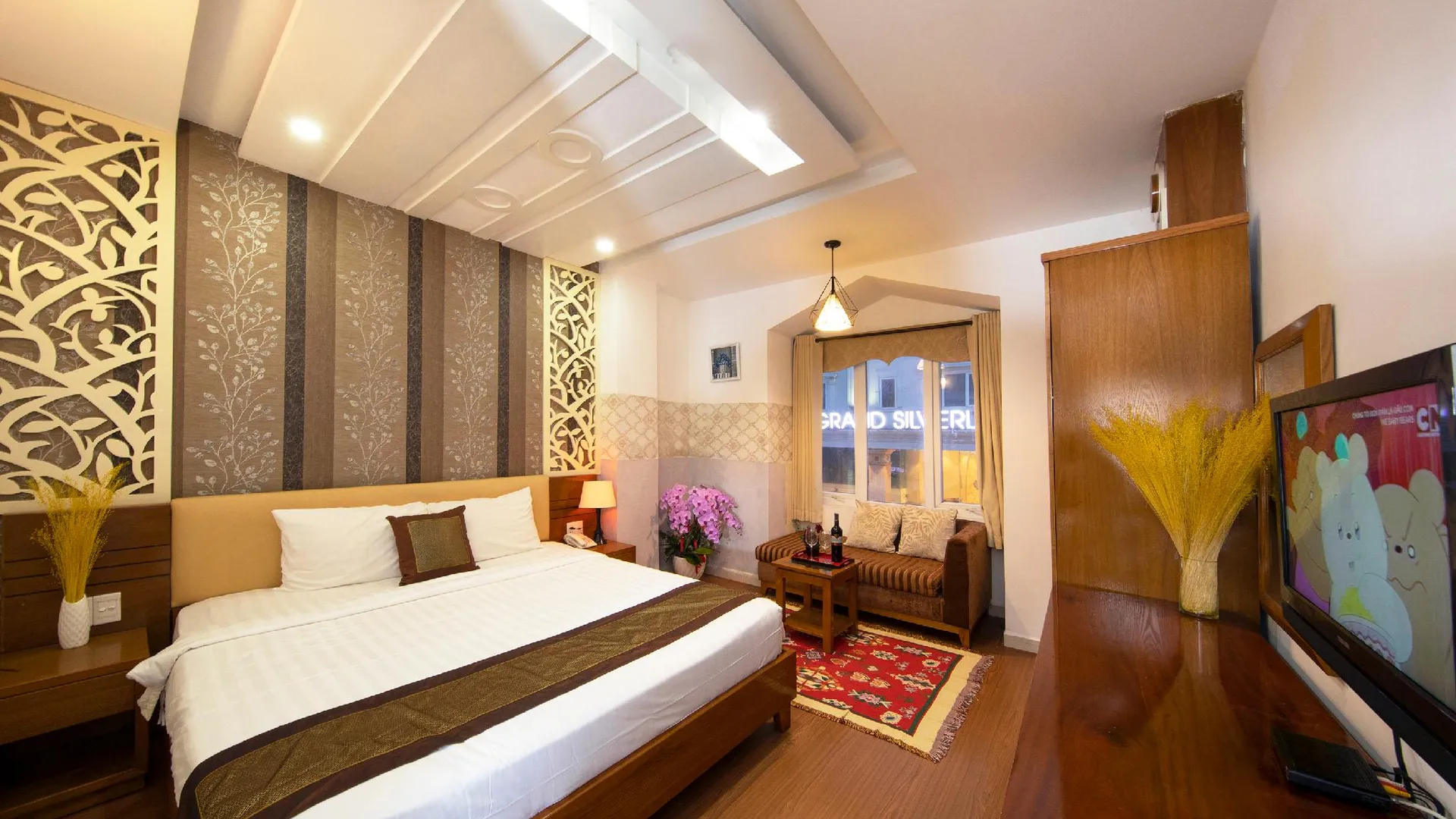 호치민 빌리온 부티크 호텔 벤탄 3성급 호텔 객실