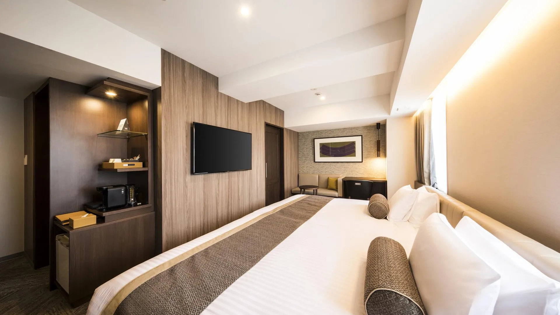 오사카 더 라이즈 오사카 기타신치 4성급 호텔 스위트룸