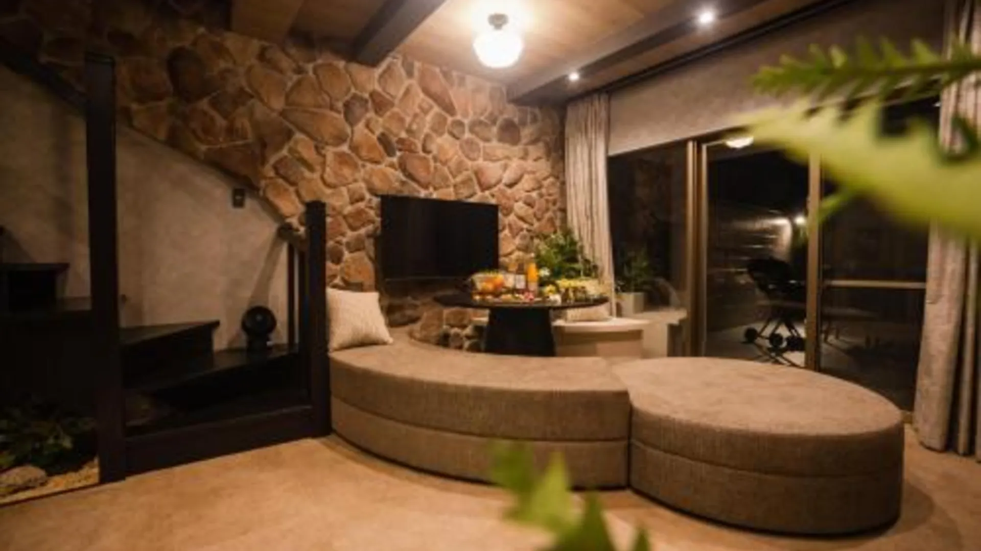 오키나와 본섬 Alpha Terrace Motobu Hills 3성급 게스트하우스 전망