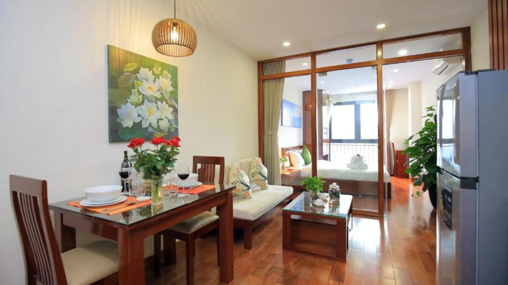 하노이 나인 하우징 12 다오탄 3성급 호텔 객실