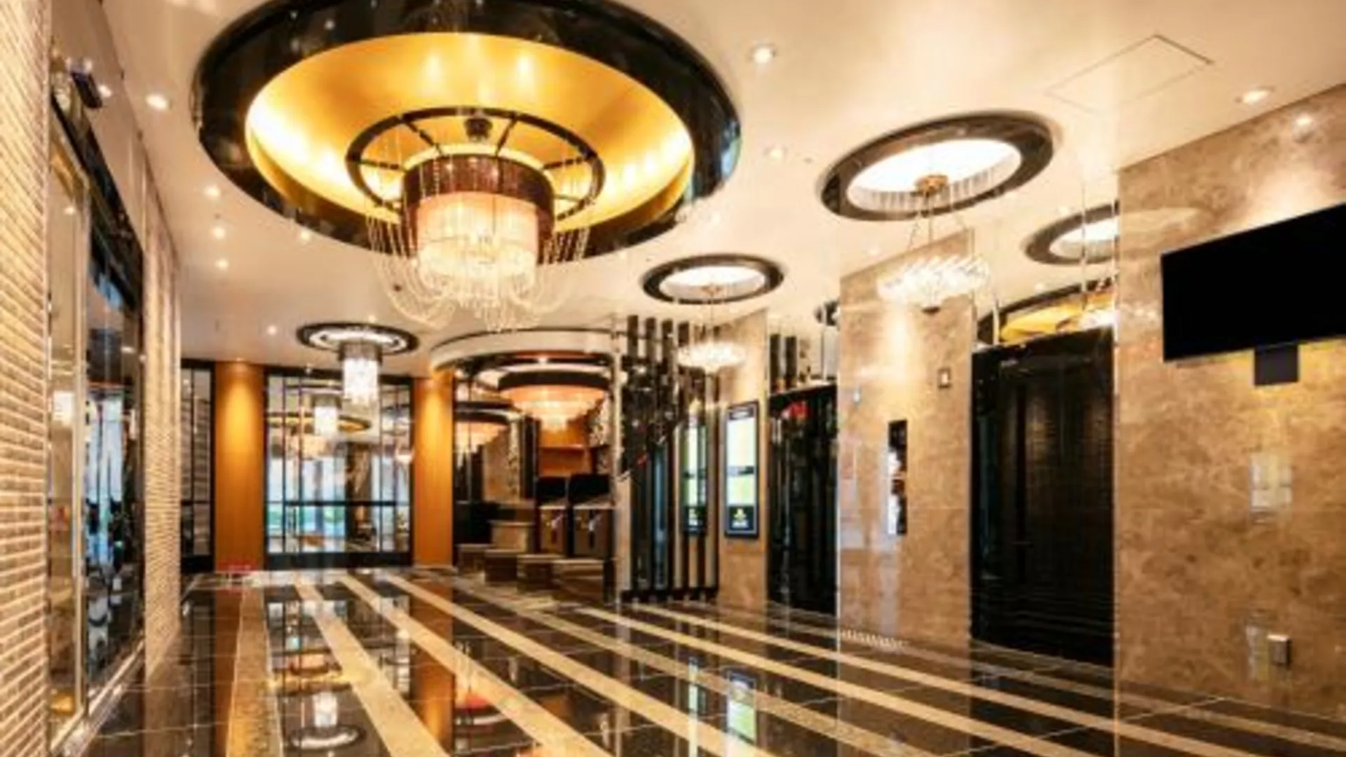 오사카 APA 호텔 오사카 우메다 3성급 호텔 로비