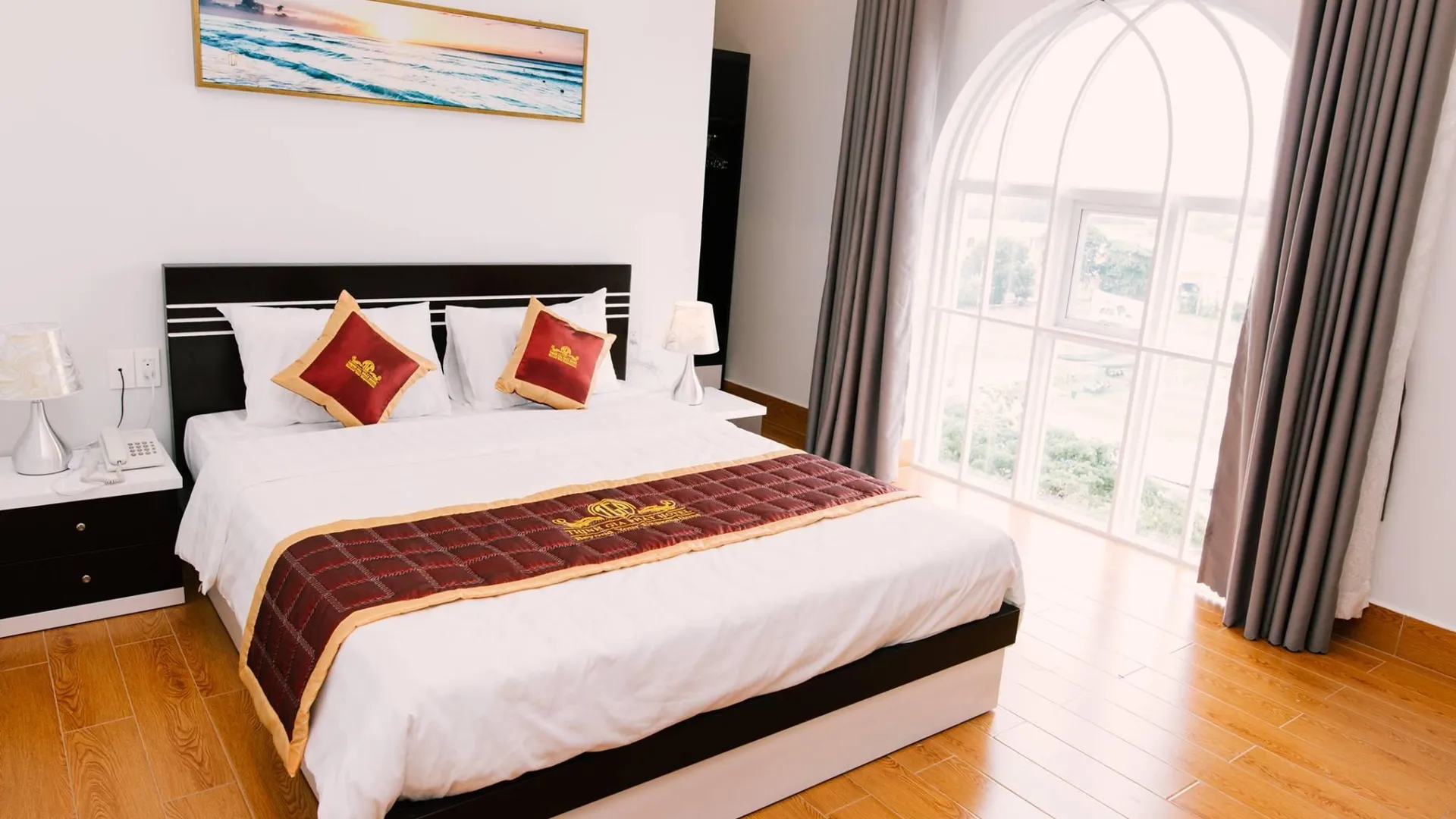 호치민 틴자팟 호텔 황화 탐 2성급 호텔 객실