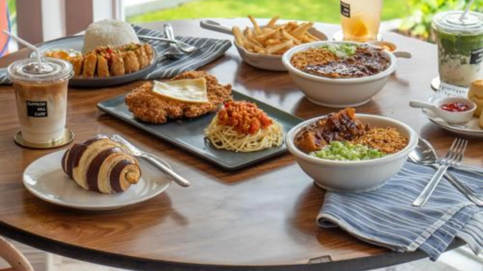 방콕 사프란 힐 민부리 3성급 호텔 레스토랑