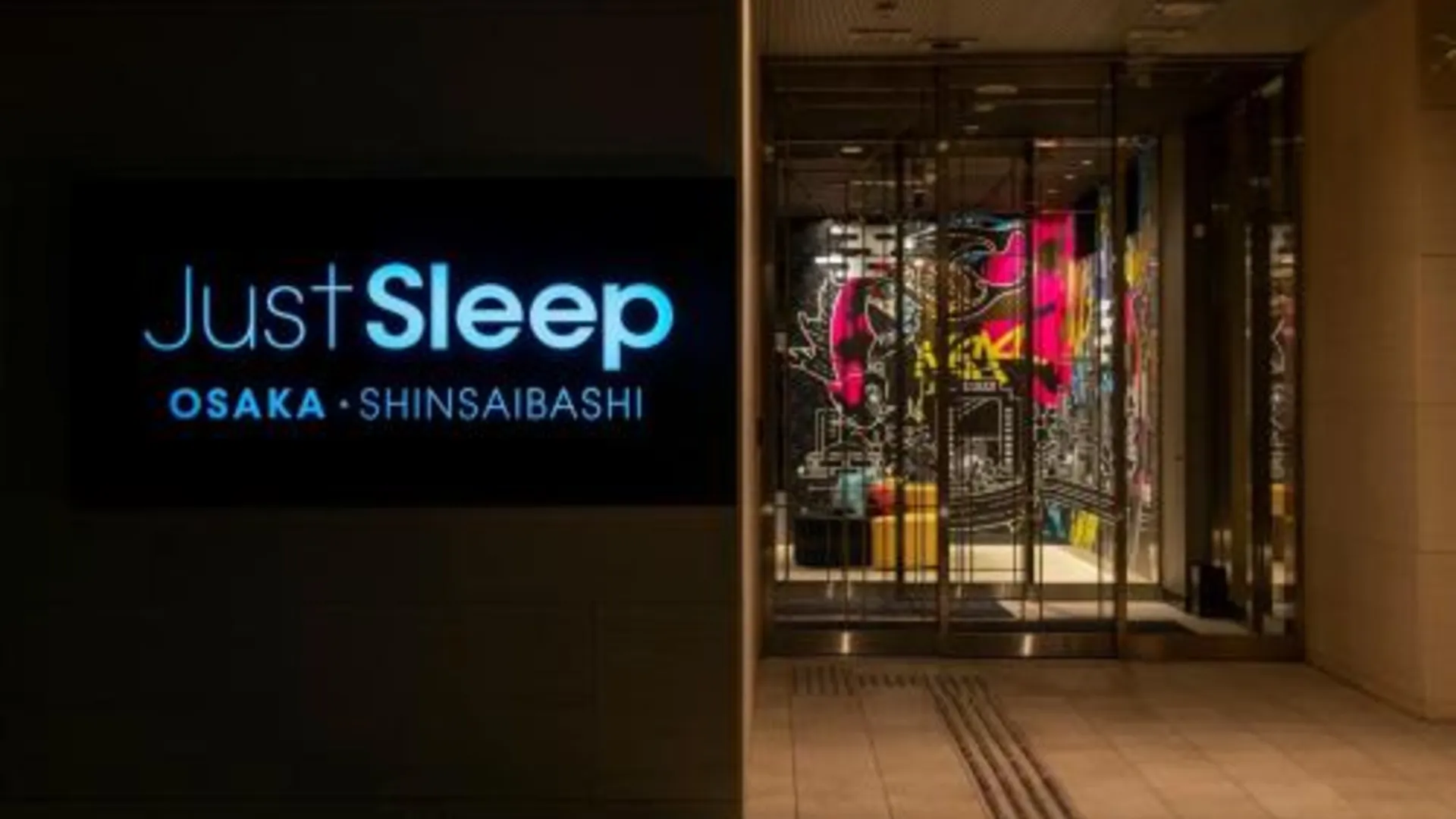 오사카 저스트 슬립 오사카 신사이바시 4성급 호텔 전망