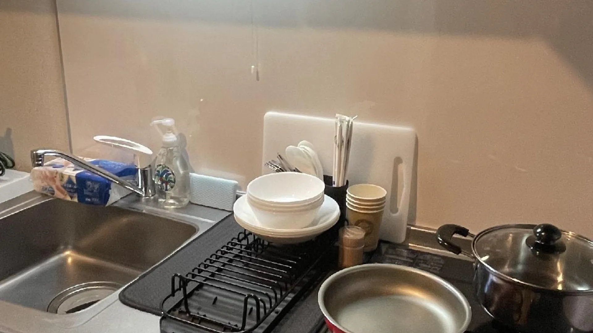 오사카 우메다의 아파트먼트 (25m², 침실 1개, 프라이빗 욕실 1개) 3성급 게스트하우스 객실