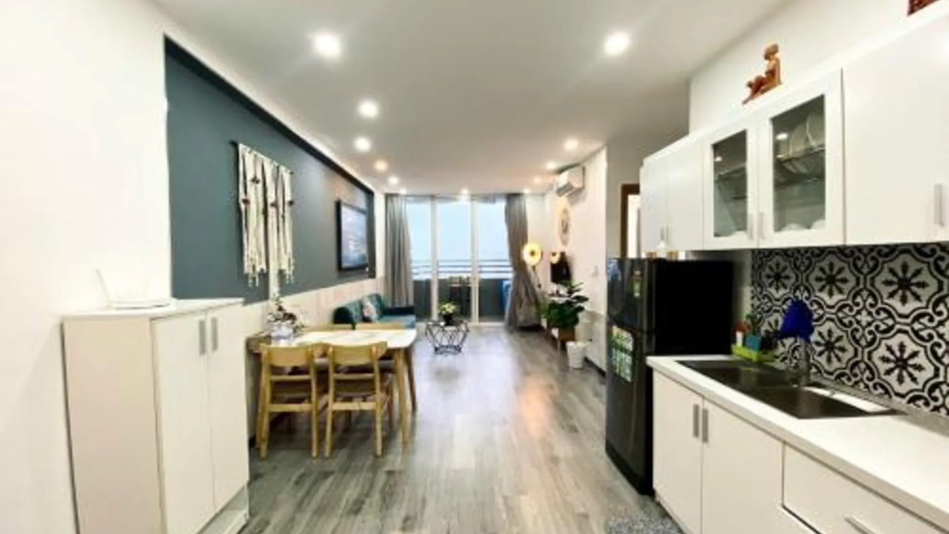 다낭 프억 미의 아파트먼트 (70m², 침실 2개, 프라이빗 욕실 2개) 5성급 게스트하우스 레스토랑