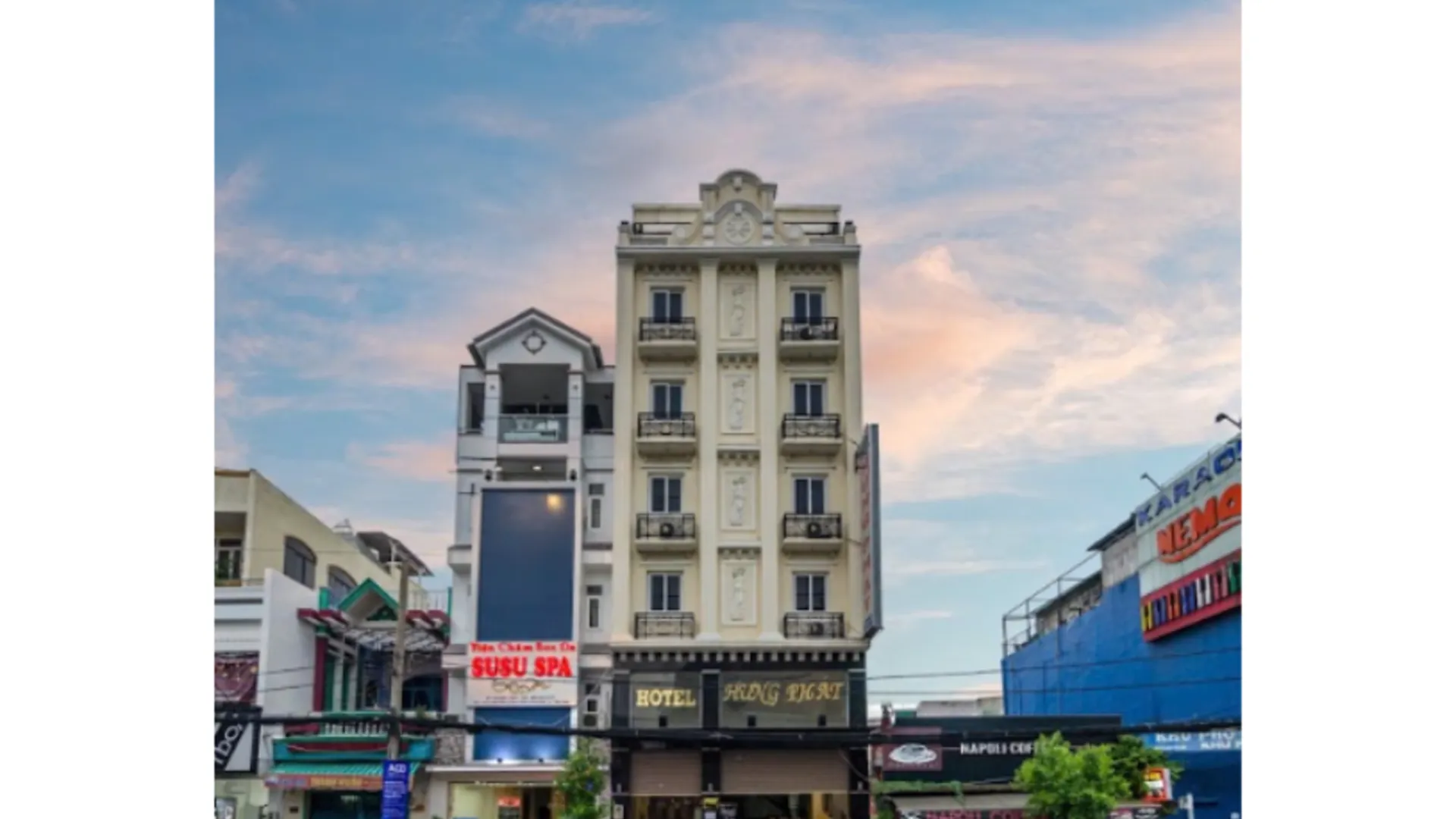 호치민 훙 팟 호텔 2성급 호텔 외관