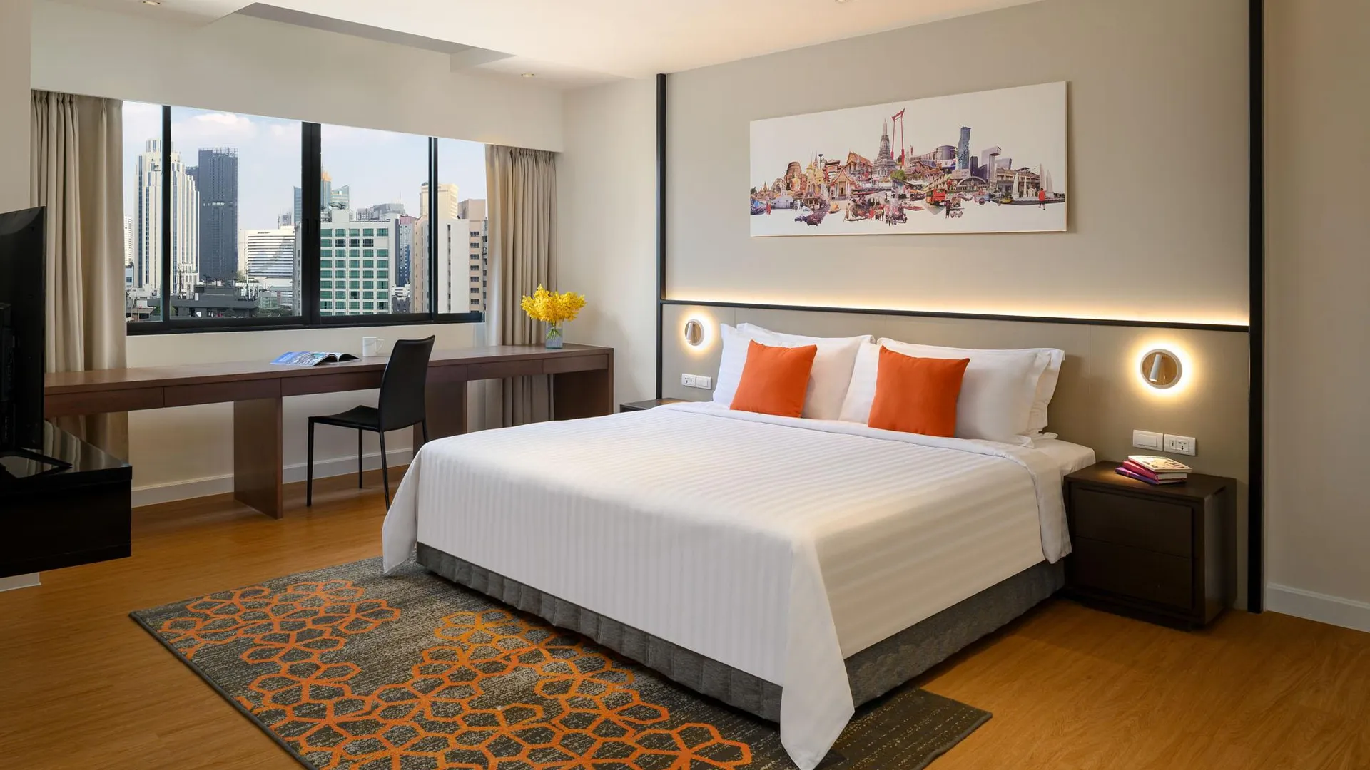 방콕 파크로얄 스위트 방콕 4성급 호텔 스위트룸