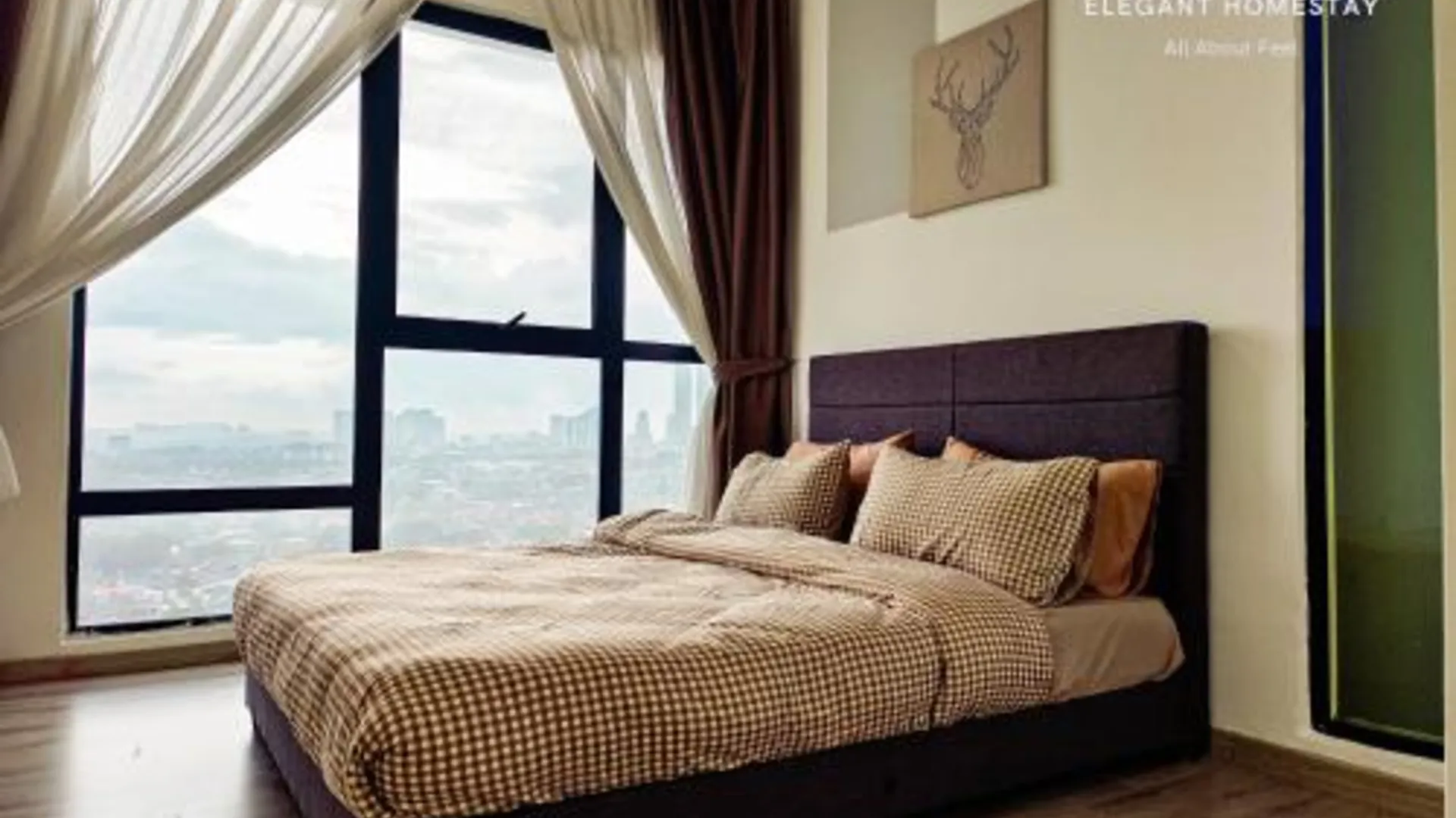 조호바루 / 조호르바루 수투랑바루의 아파트먼트 (91m², 침실 2개, 프라이빗 욕실 2개) 4성급 게스트하우스 스위트룸