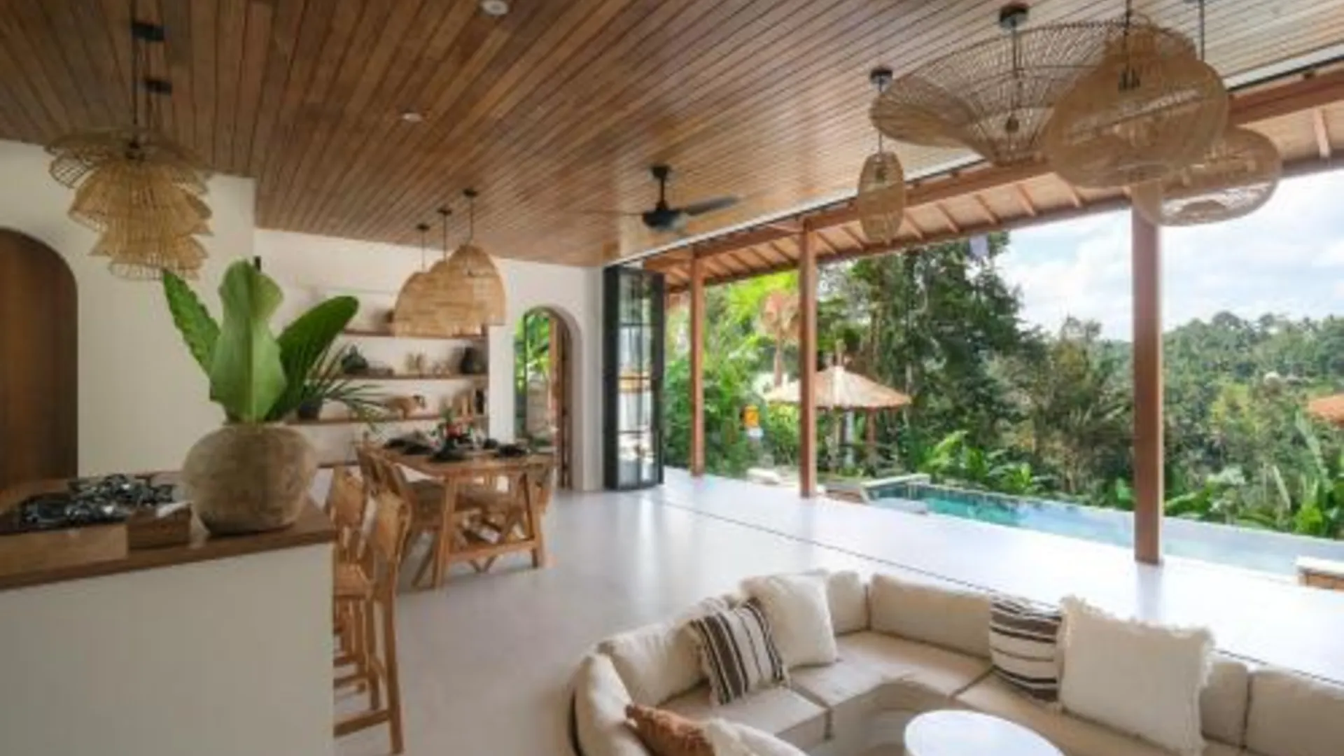 발리 Villa Lestari Ubud 3성급 싱글룸 로비