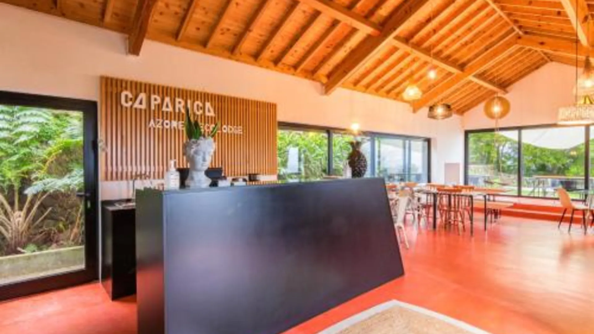 비스코이투스 Caparica Azores Ecolodge 4성급 호텔 로비