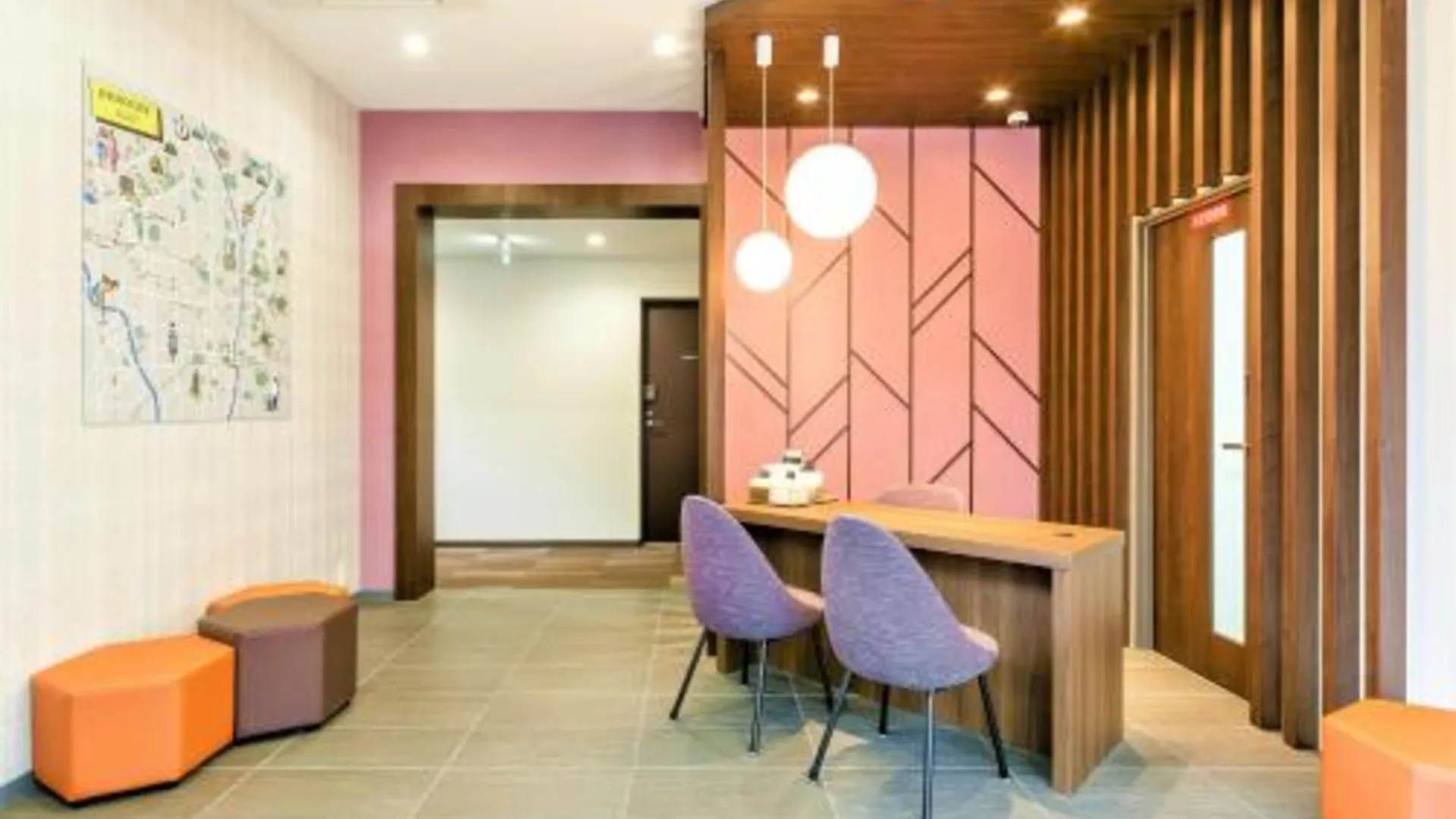 교토 엠스 호텔 교토 스테이션 가스가 3성급 호텔 로비