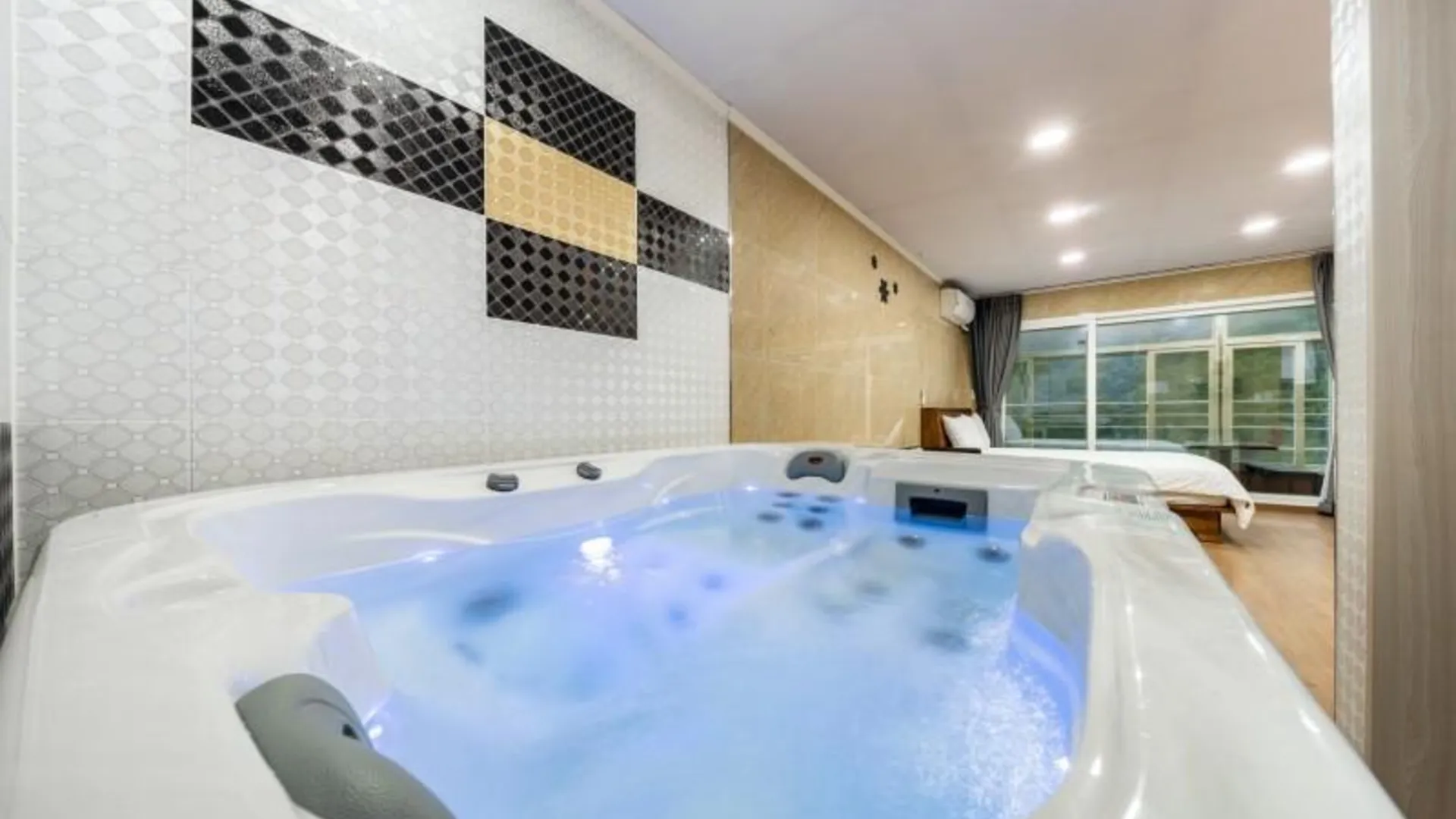 가평 가평 에스앤비스파펜션 (계곡인접) 2성급 게스트하우스 수영장