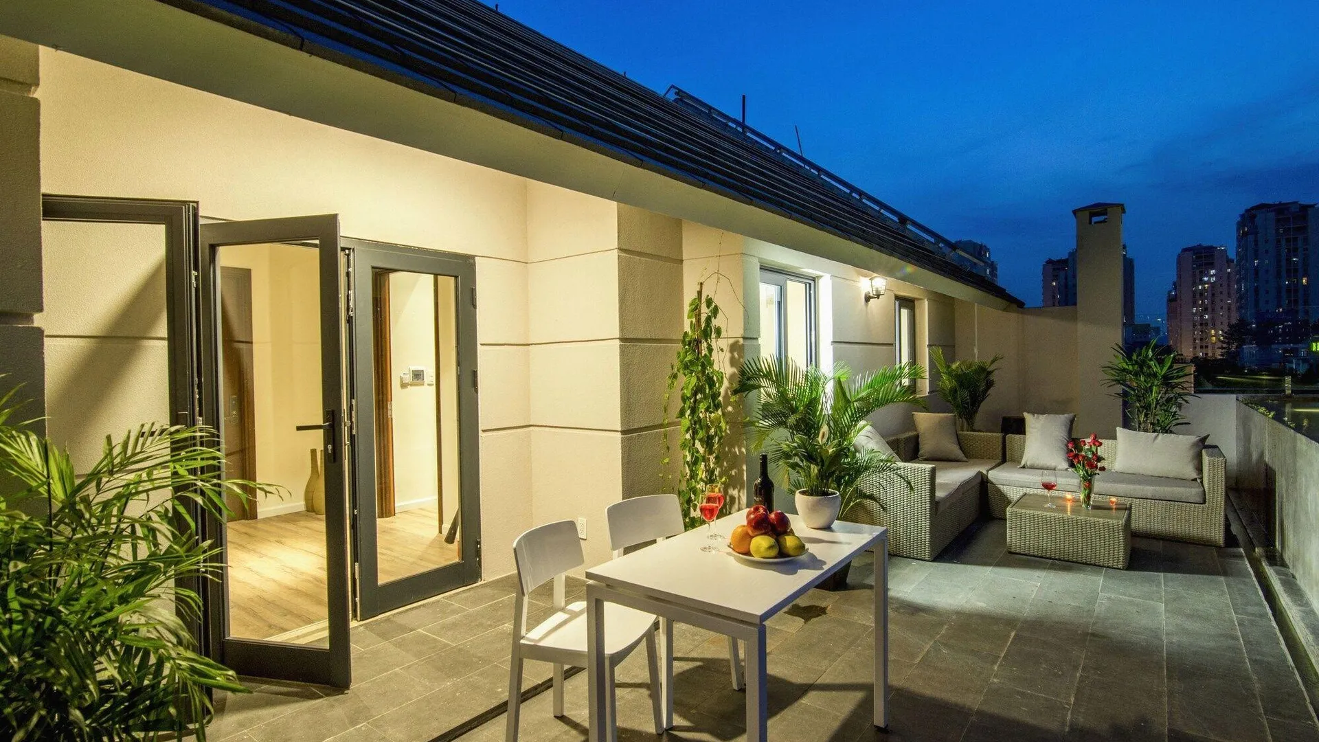 호치민 라 시갈 호텔 호텔 레스토랑