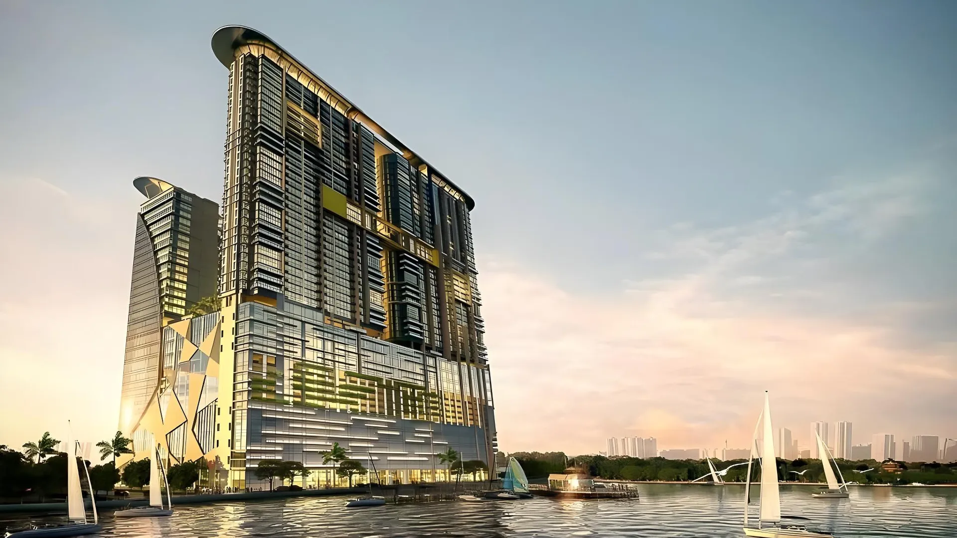 말라카 멜라카 라야의 아파트먼트 (235m², 침실 2개, 프라이빗 욕실 2개) 2성급 싱글룸 외관