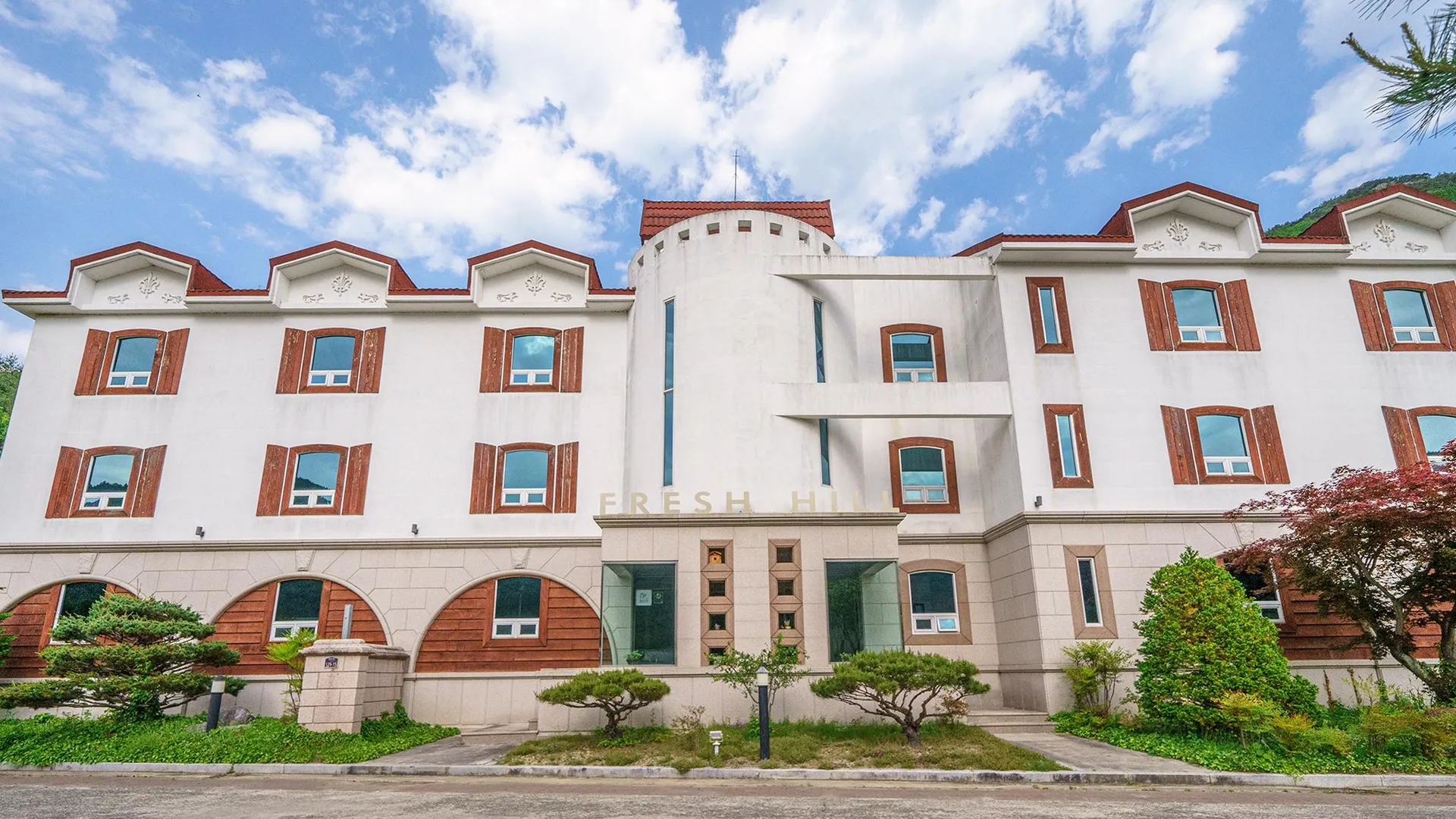 청도군 프레쉬 힐 3성급 호텔 로비