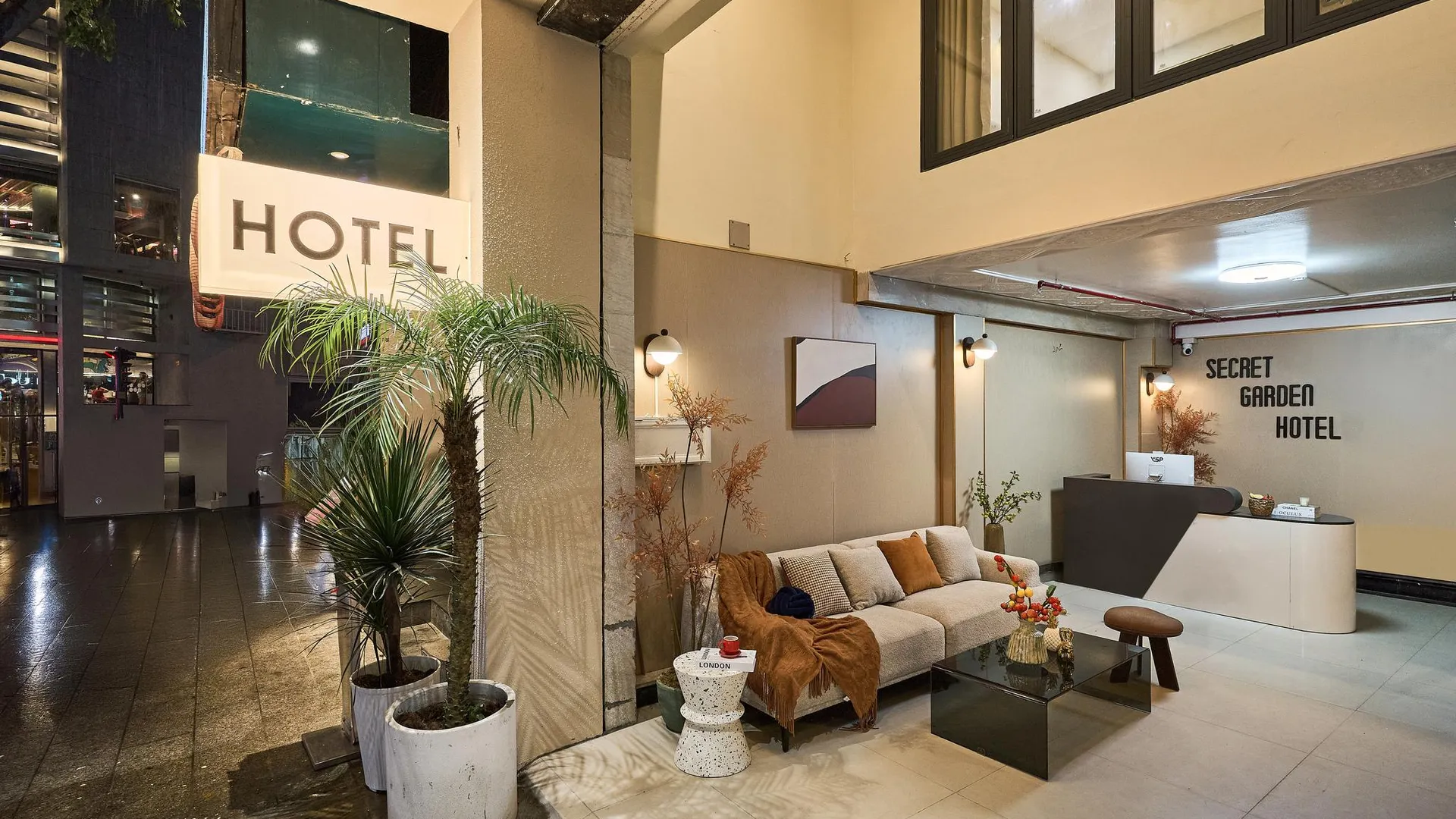 호치민 시크릿 가든 호텔 판식롱 3성급 호텔 레스토랑