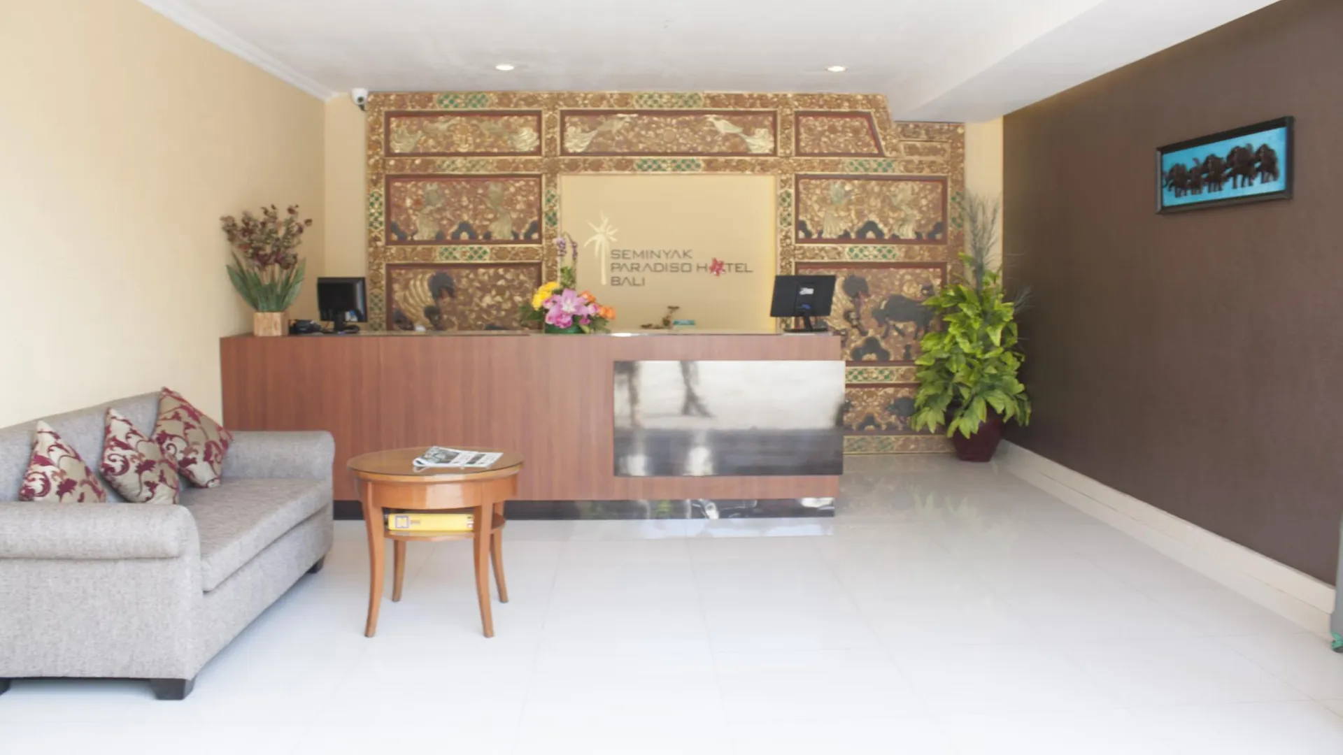 발리 세미냑 파라다이소 호텔 발리 3성급 호텔 레스토랑