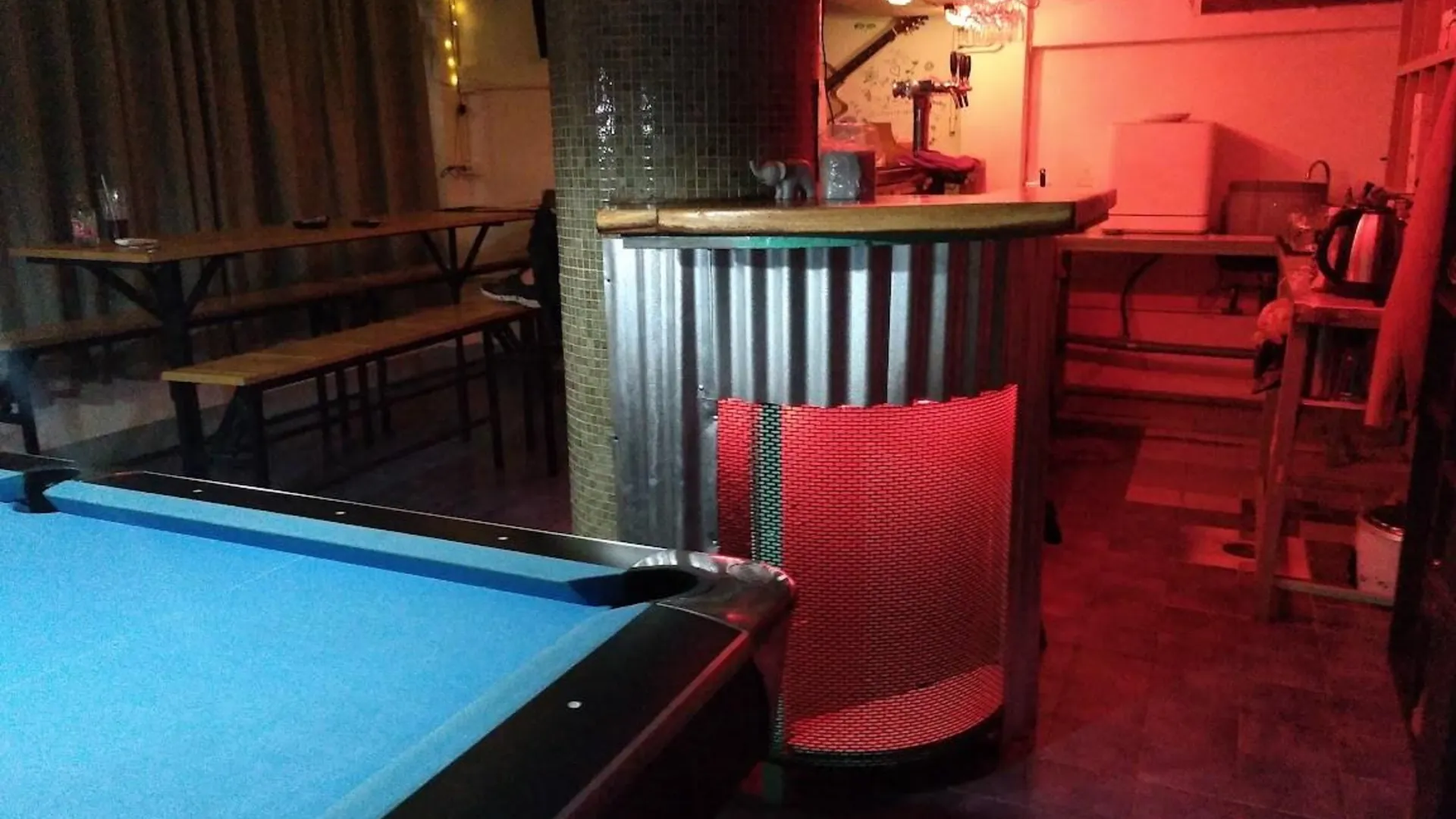 방콕 카오산의 프라이빗 하우스 (m², 침실 1개, 프라이빗 욕실 3개) 2성급 게스트하우스 부대시설