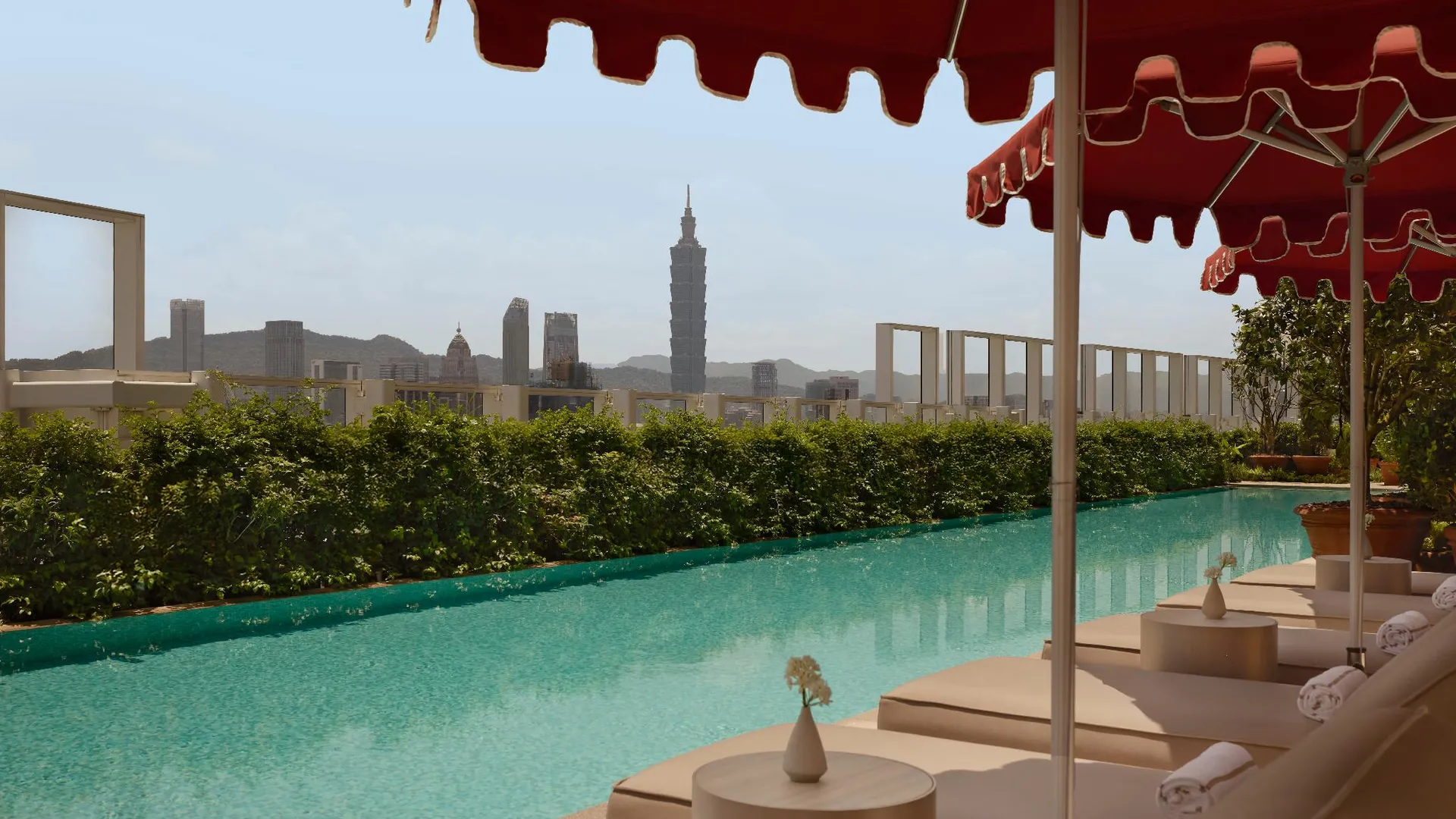 타이베이 카펠라 타이베이 5성급 호텔 전망