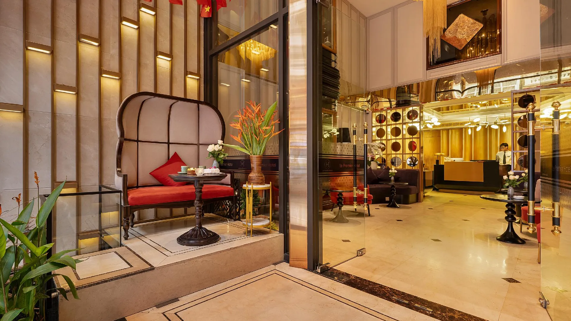 하노이 르프리미어 호텔 앤 루프탑 바 4성급 호텔 수영장