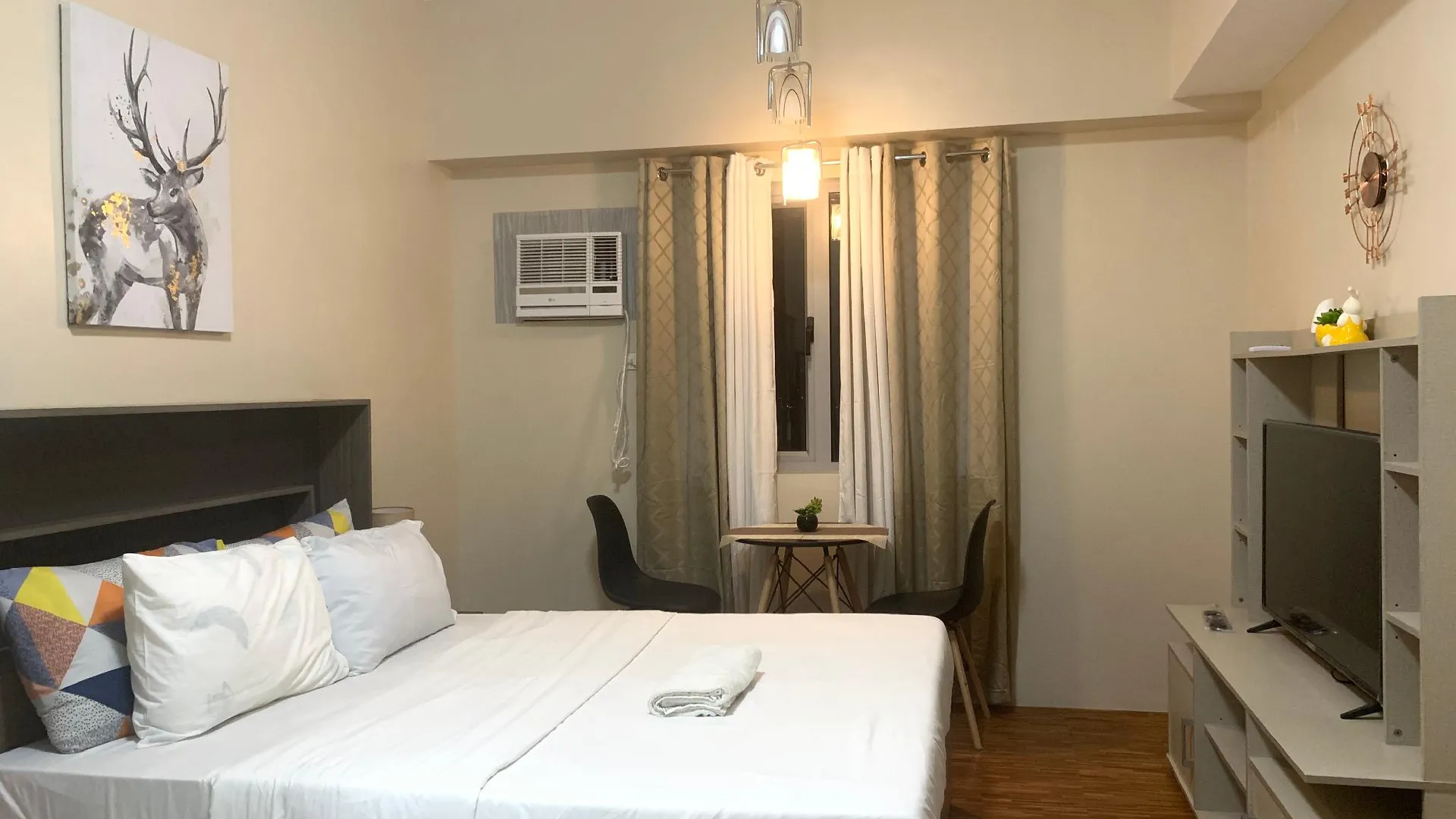 세부 라푸라푸 시티의 스튜디오 아파트먼트 (22m², 프라이빗 욕실 1개) 2성급 싱글룸 객실