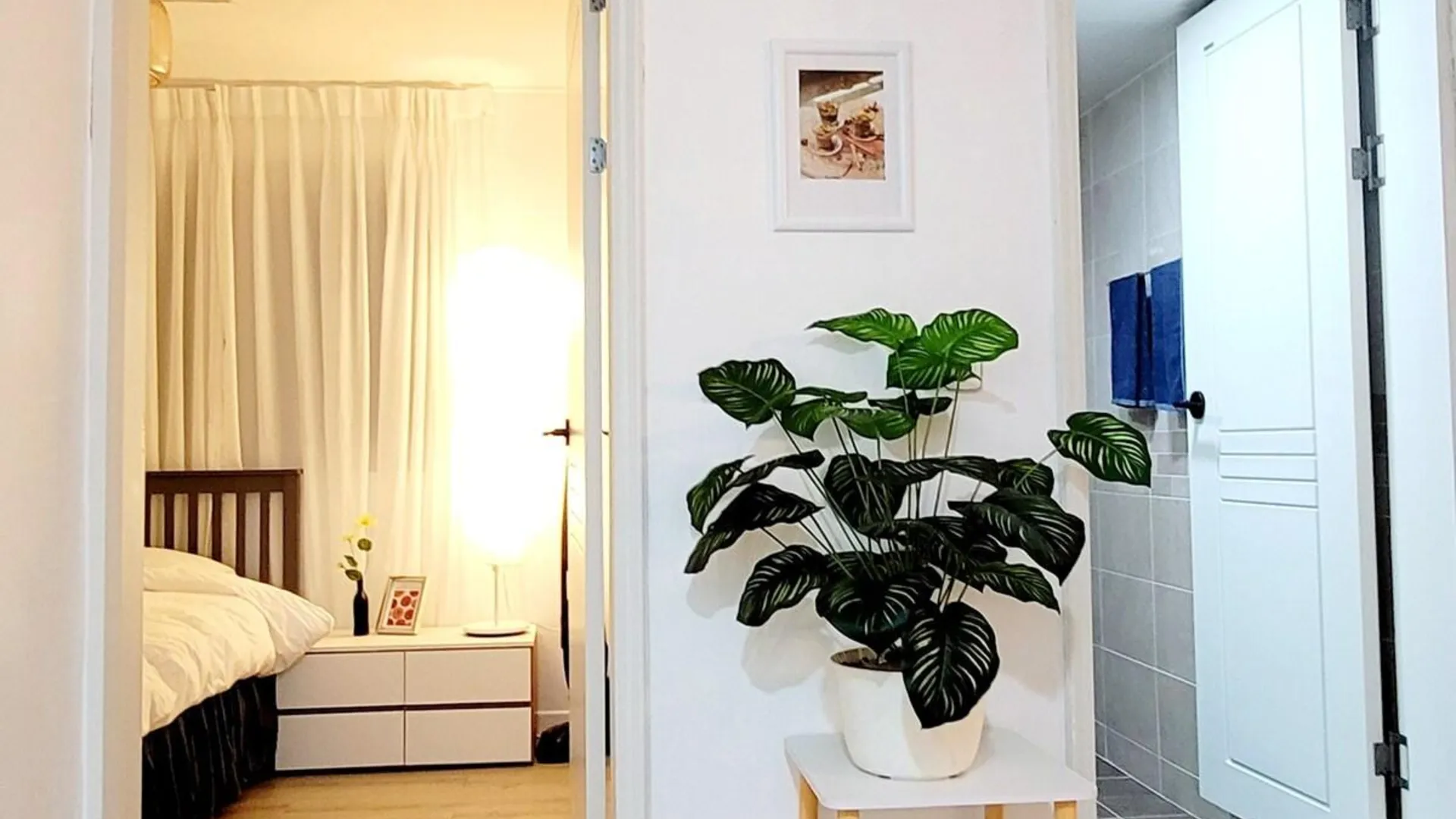 서울 송파의 프라이빗 하우스 (m², 침실 2개, 프라이빗 욕실 1개) 2성급 싱글룸 레스토랑