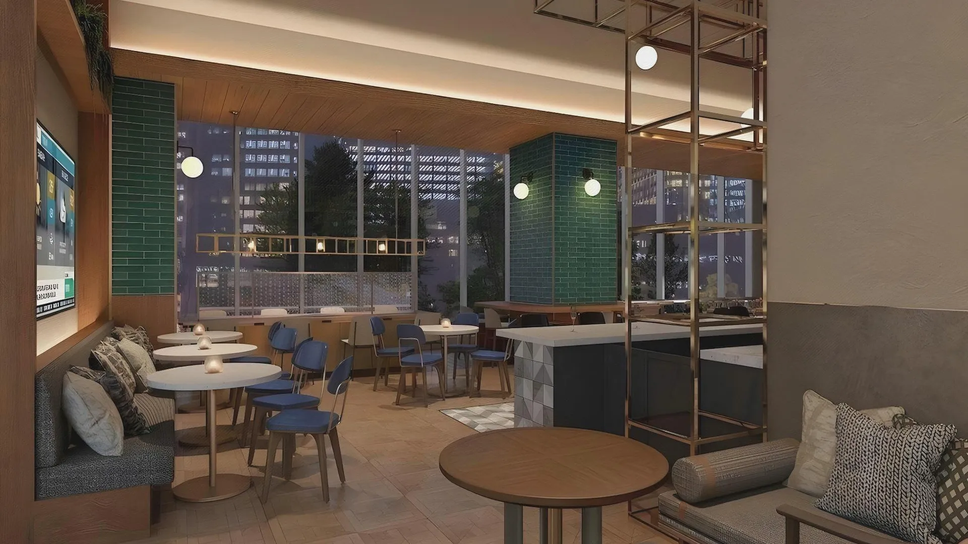 도쿄 / 동경 Oakwood Hotel & Apartments Azabu Tokyo 4성급 호텔 로비