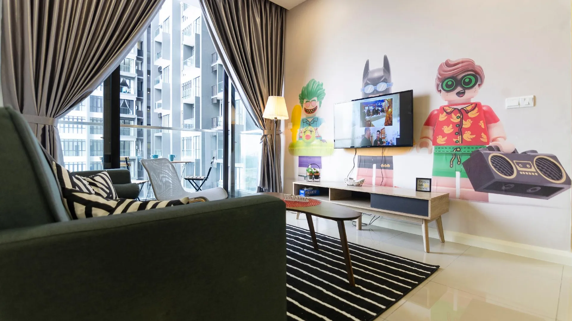 조호바루 / 조호르바루 겔랑파타 / 레고랜드의 아파트먼트 (72m², 침실 2개, 프라이빗 욕실 2개) 3성급 게스트하우스 객실