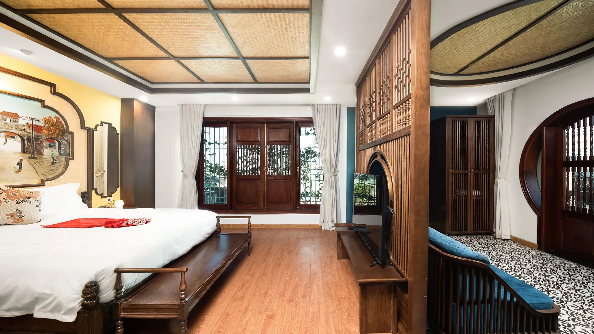 하노이 베시아 호텔 앤 스파 4성급 호텔 스위트룸