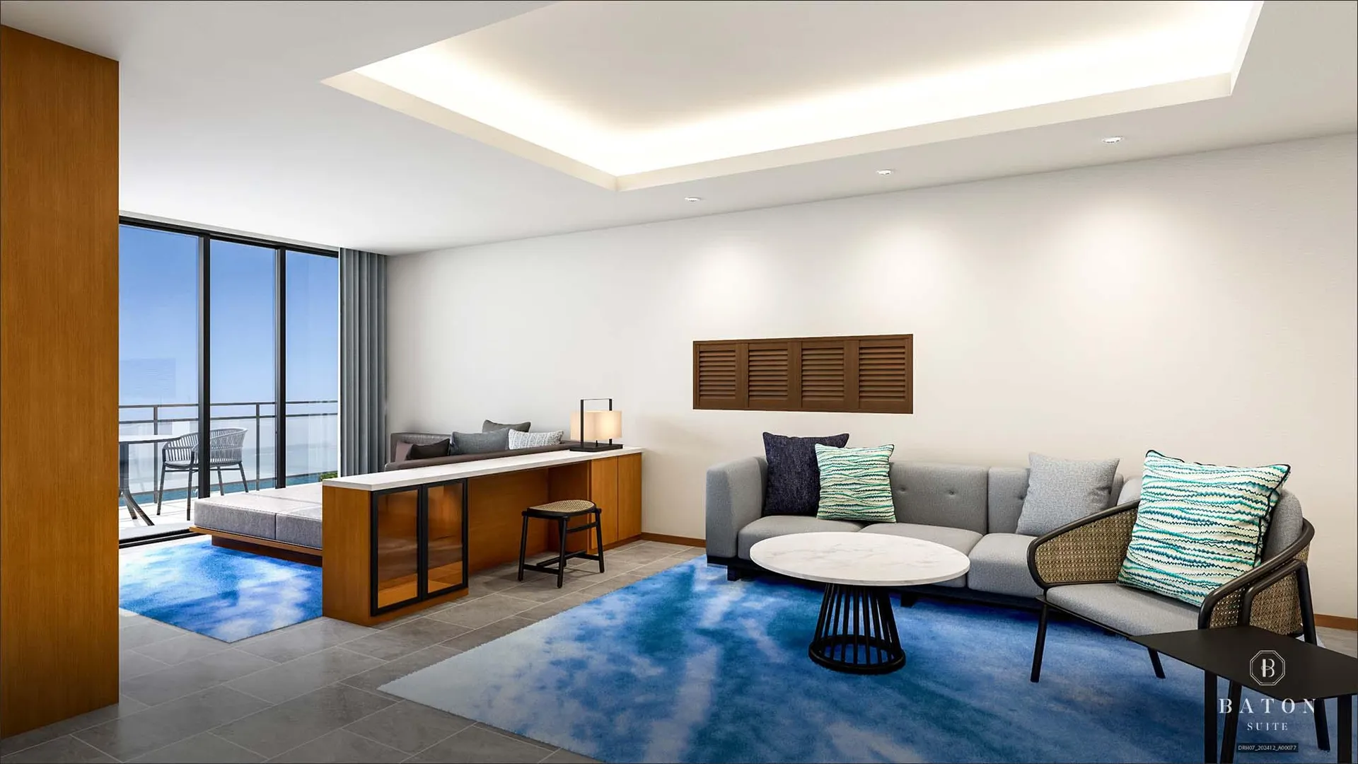 오키나와 본섬 바톤 스위트 오키나와 코우리지마 5성급 호텔 스위트룸