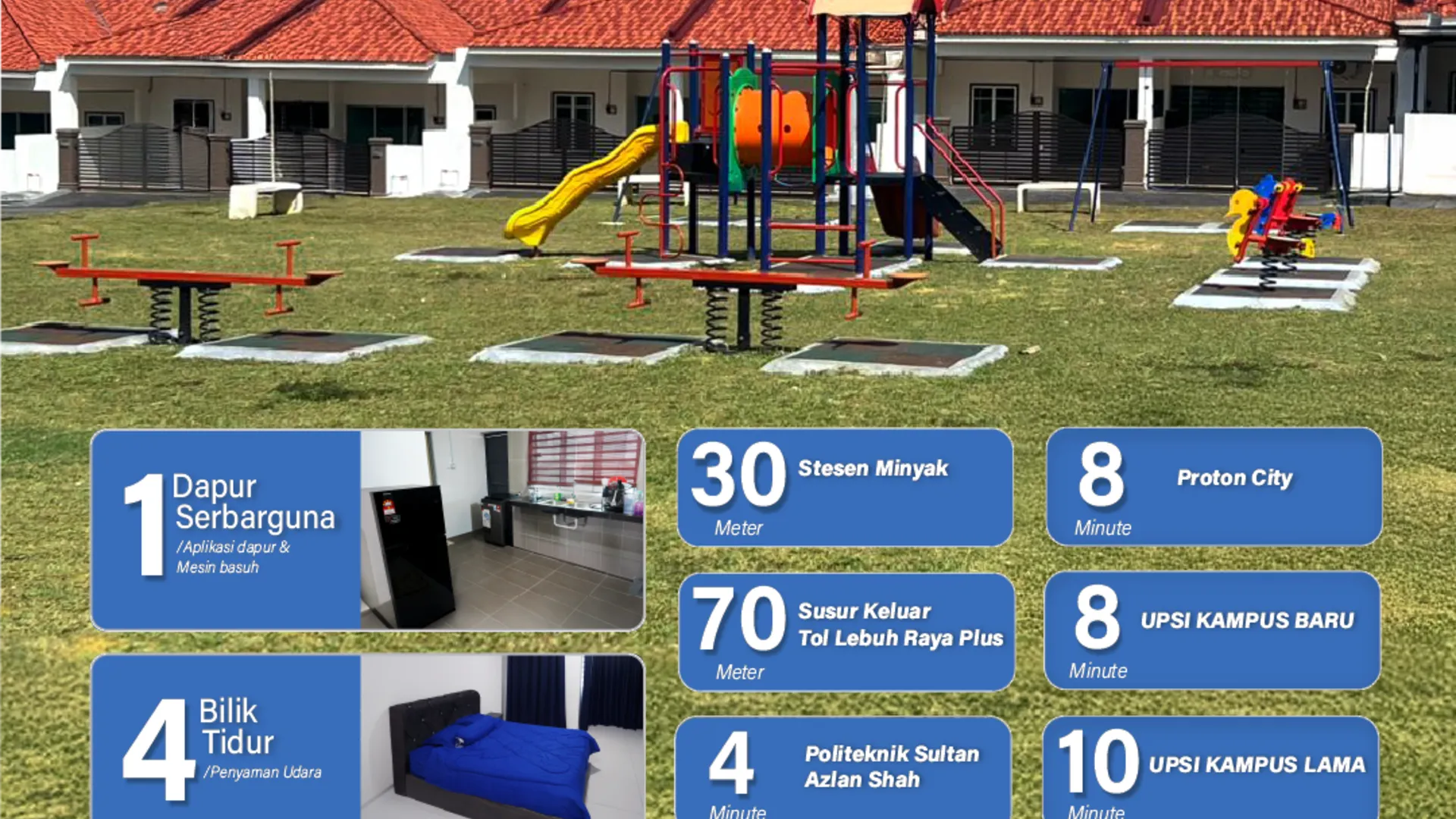 탄종 말림 (페락) 탄종 말림의  (m², 침실 4개, 프라이빗 욕실 4개) 3성급 게스트하우스 스위트룸