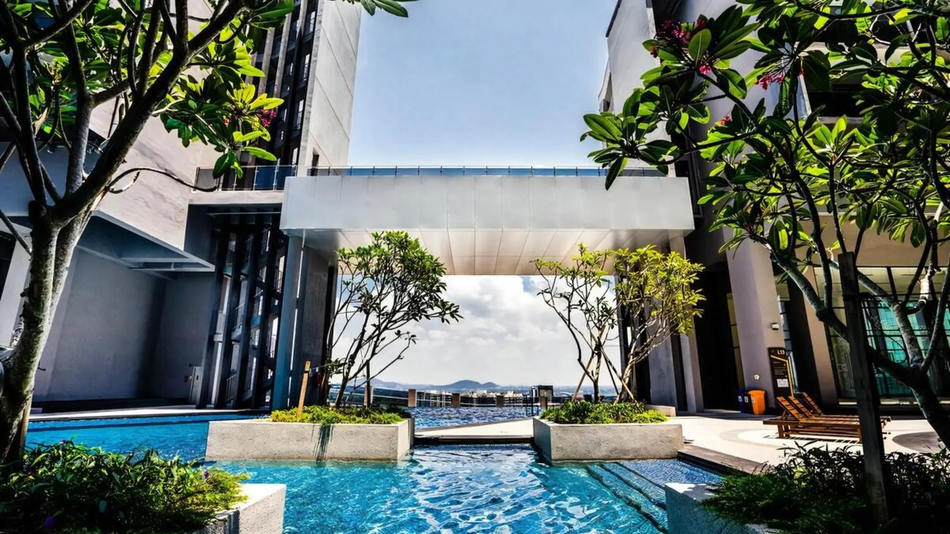 말라카 멜라카 라야의 스튜디오 아파트먼트 (45m², 프라이빗 욕실 1개) 4성급 싱글룸 수영장