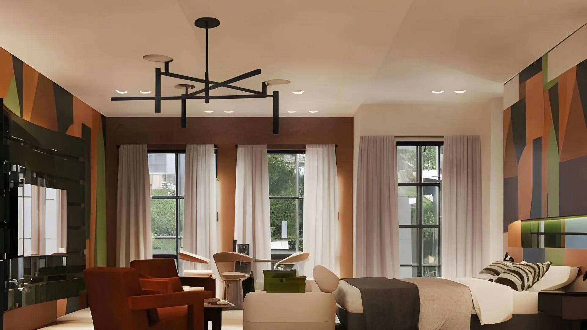 방콕 호텔 사핀 4성급 호텔 로비