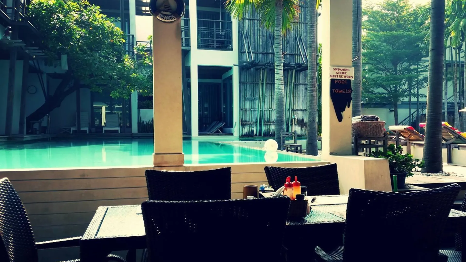 방콕 더 파라곤 인 3성급 호텔 수영장