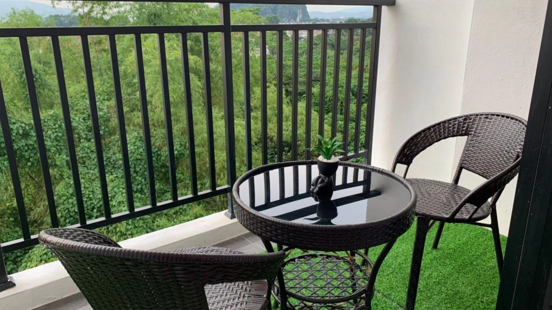 이포 탐분의 아파트먼트 (90m², 침실 3개, 프라이빗 욕실 2개) 4성급 싱글룸 수영장