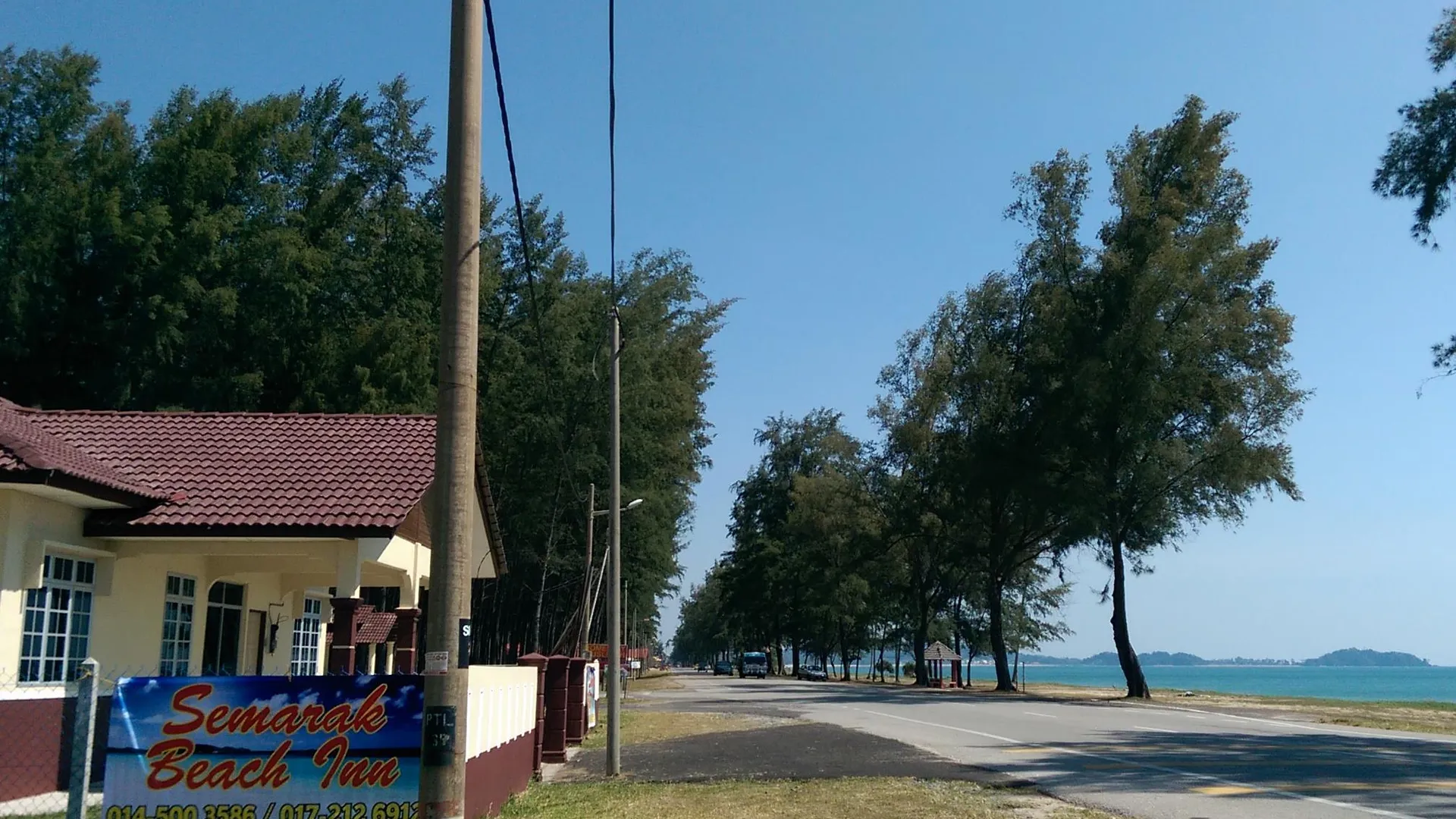 둥군 세마락 비치 인 둔군 1성급 호텔 객실