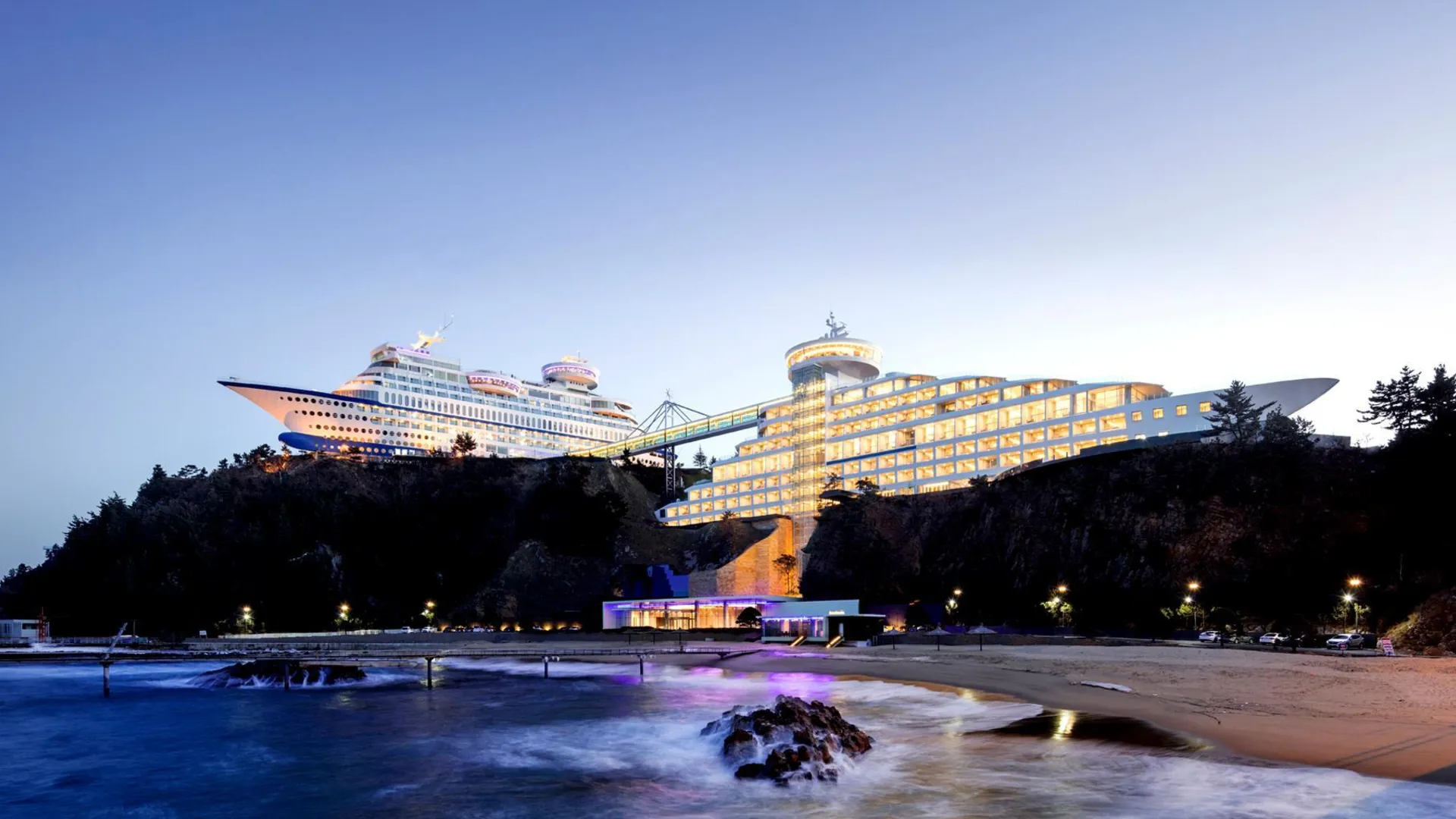 강릉 정동진 썬크루즈 5성급 호텔 객실